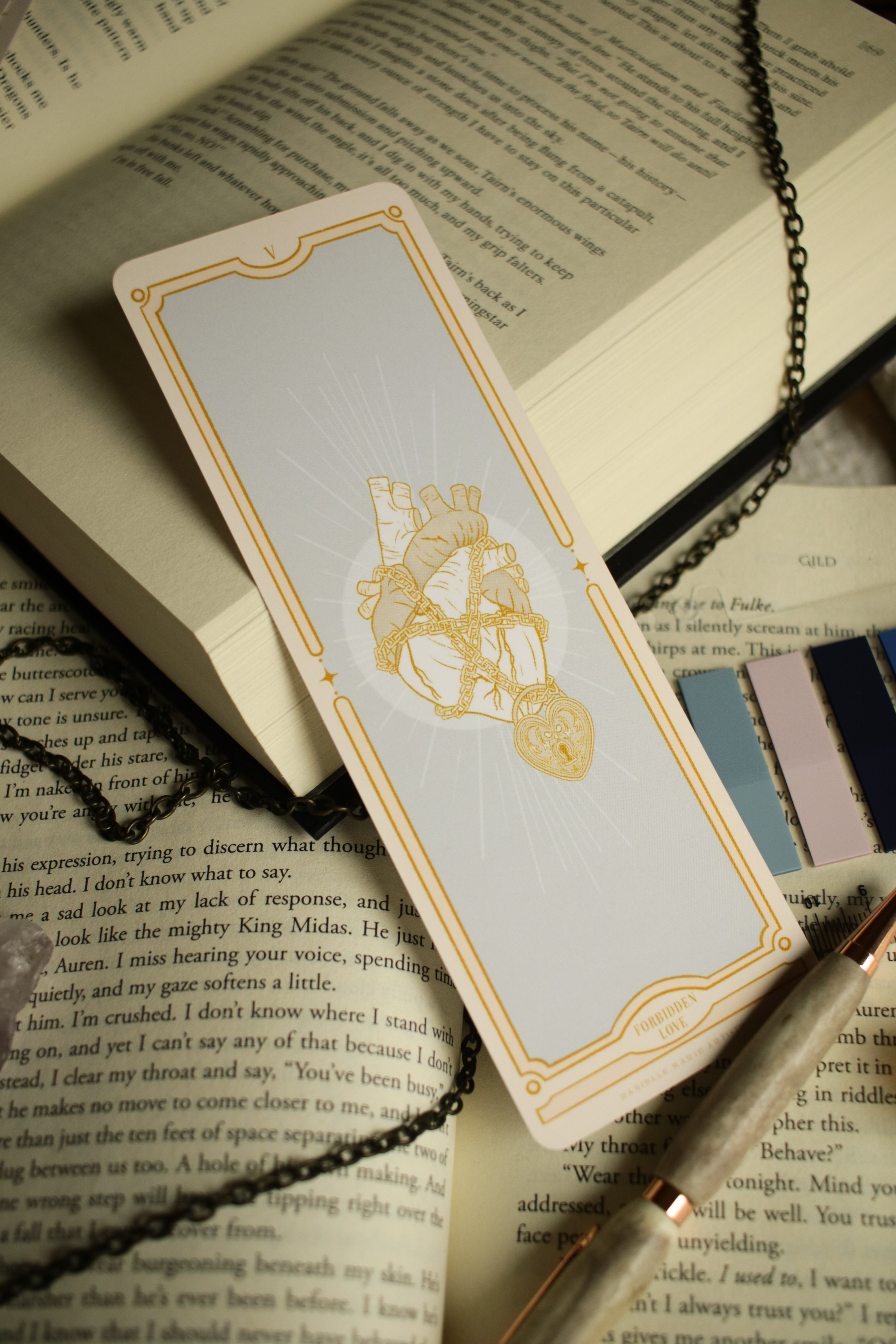 Forbidden Love - Book Trope Bookmark