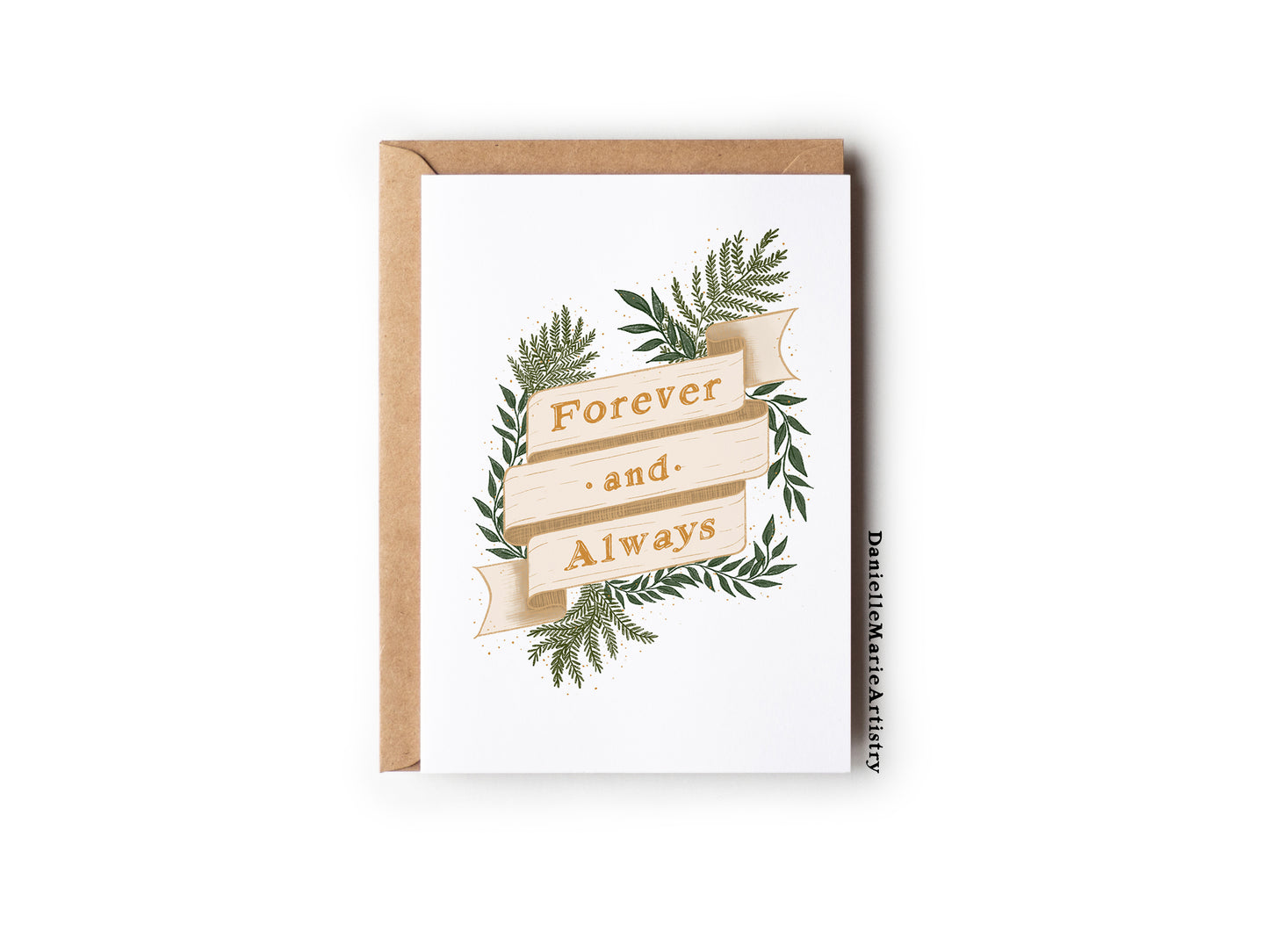 Forever and Always - Greeting Card