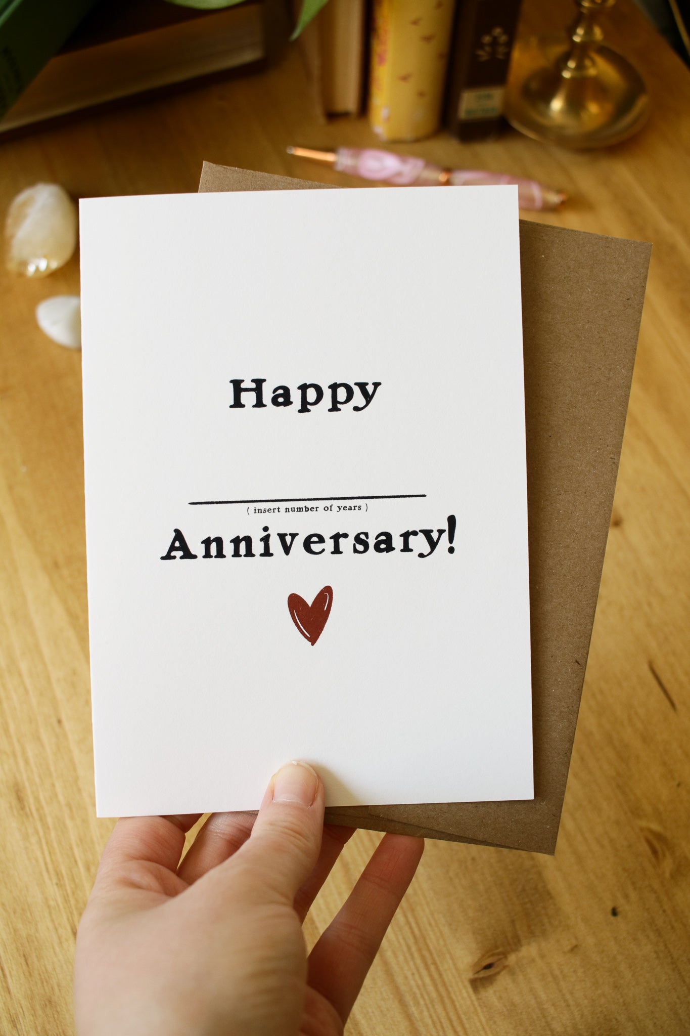 Happy Anniversary (Fill in the Year) - Greeting Card