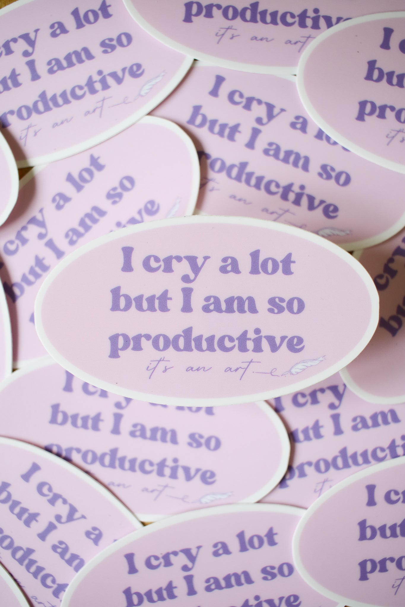 I Cry A Lot - Sticker