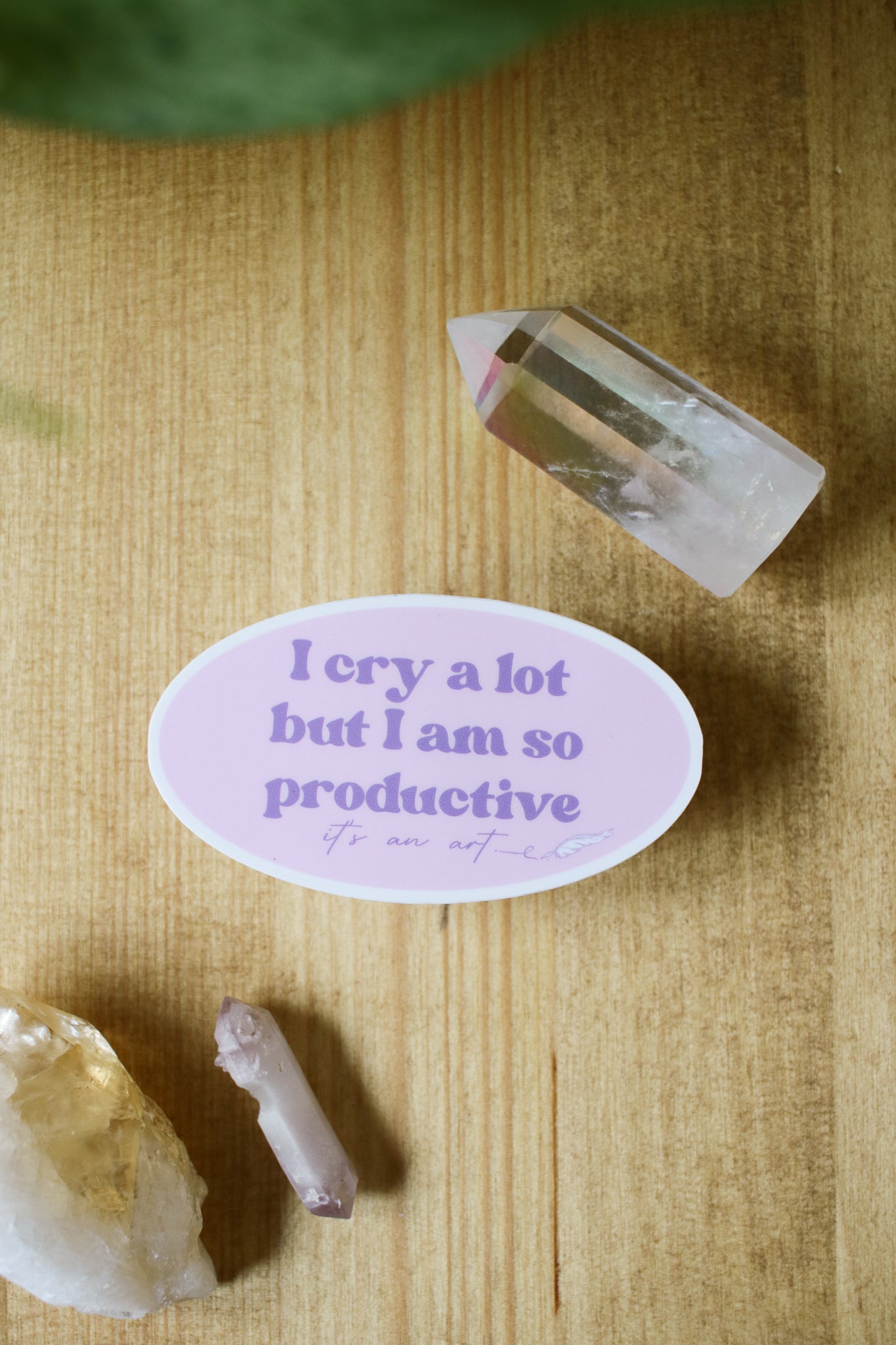 I Cry A Lot - Sticker