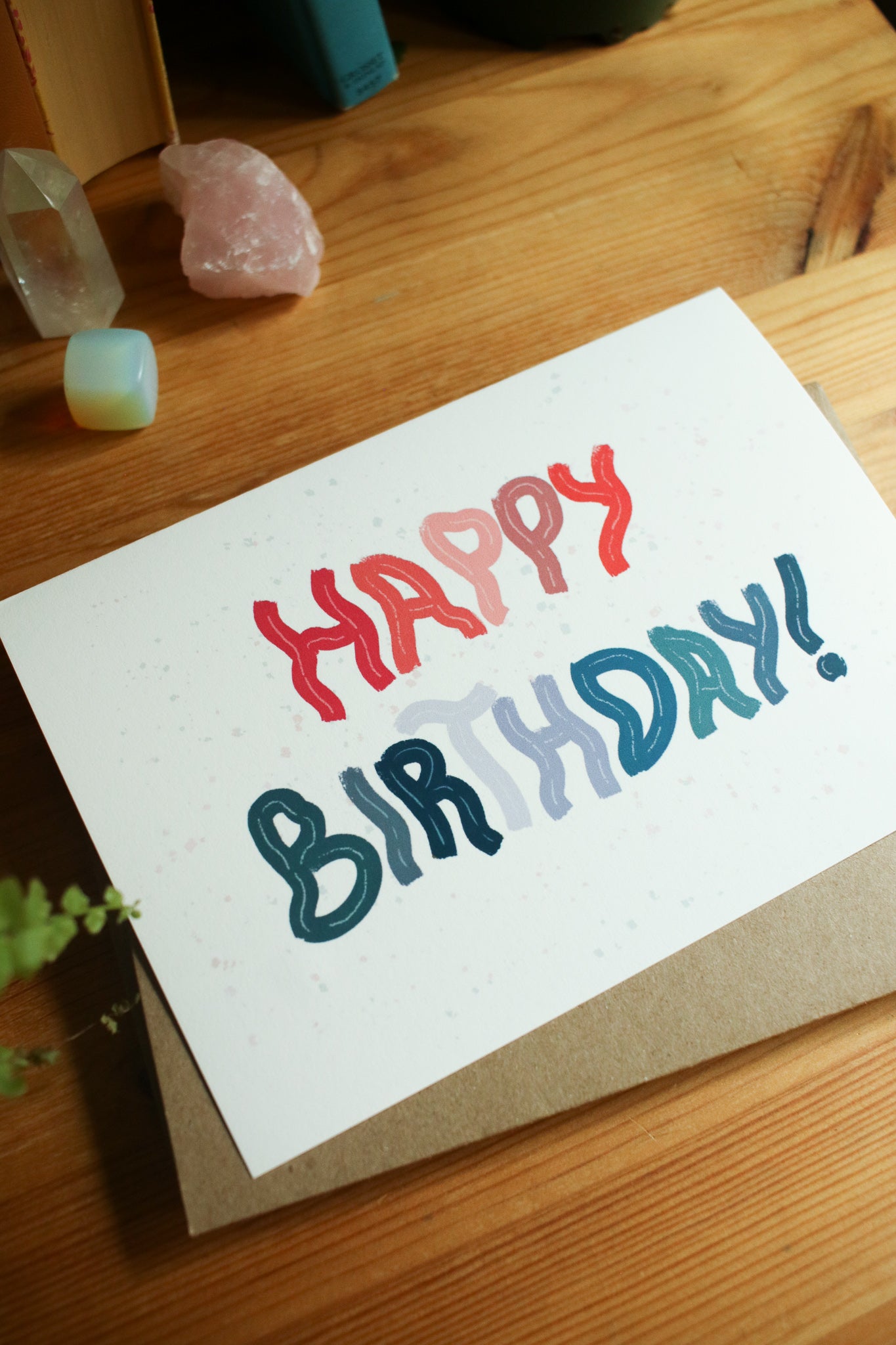 Happy Birthday - Squiggle Letters
