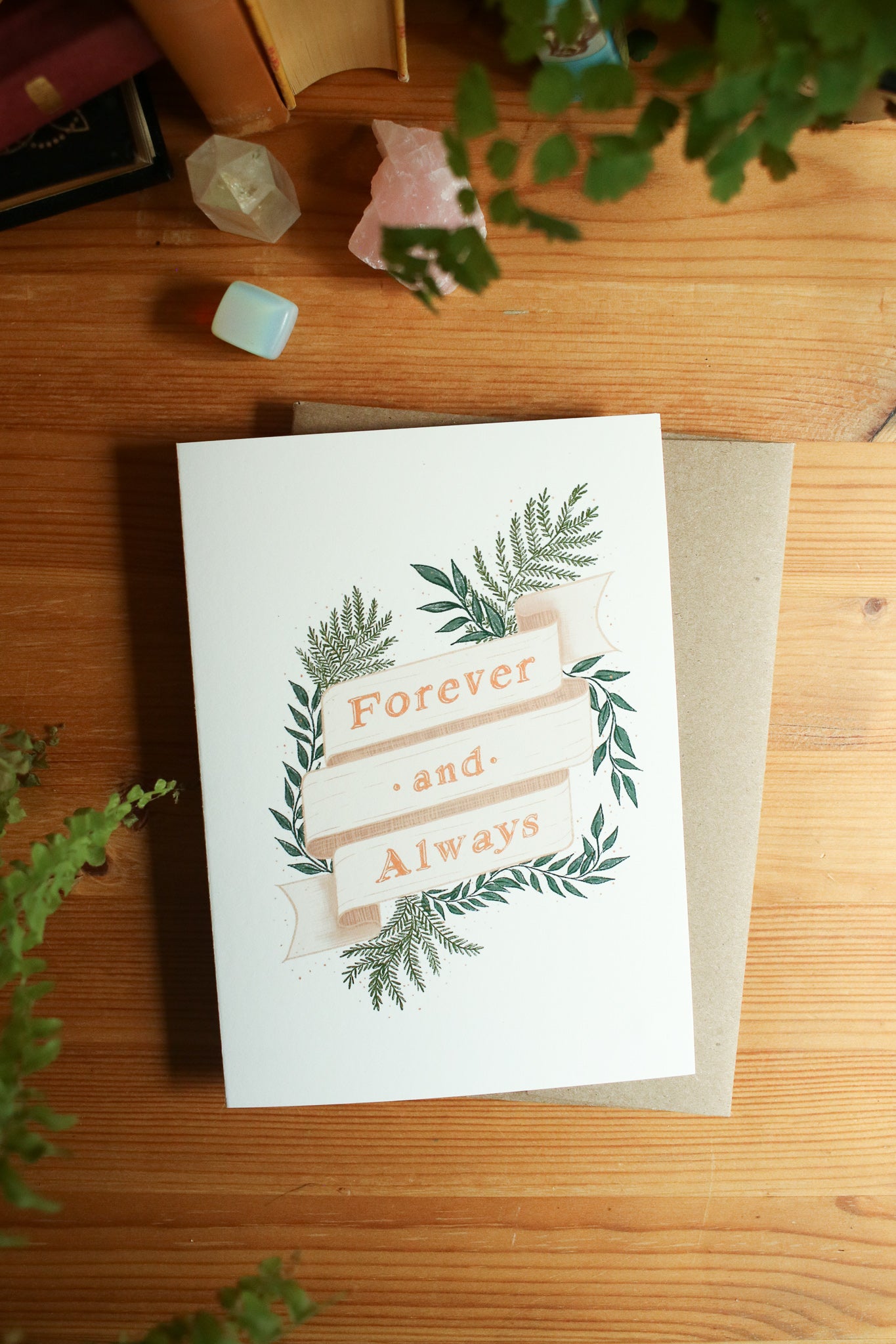 Forever and Always - Greeting Card