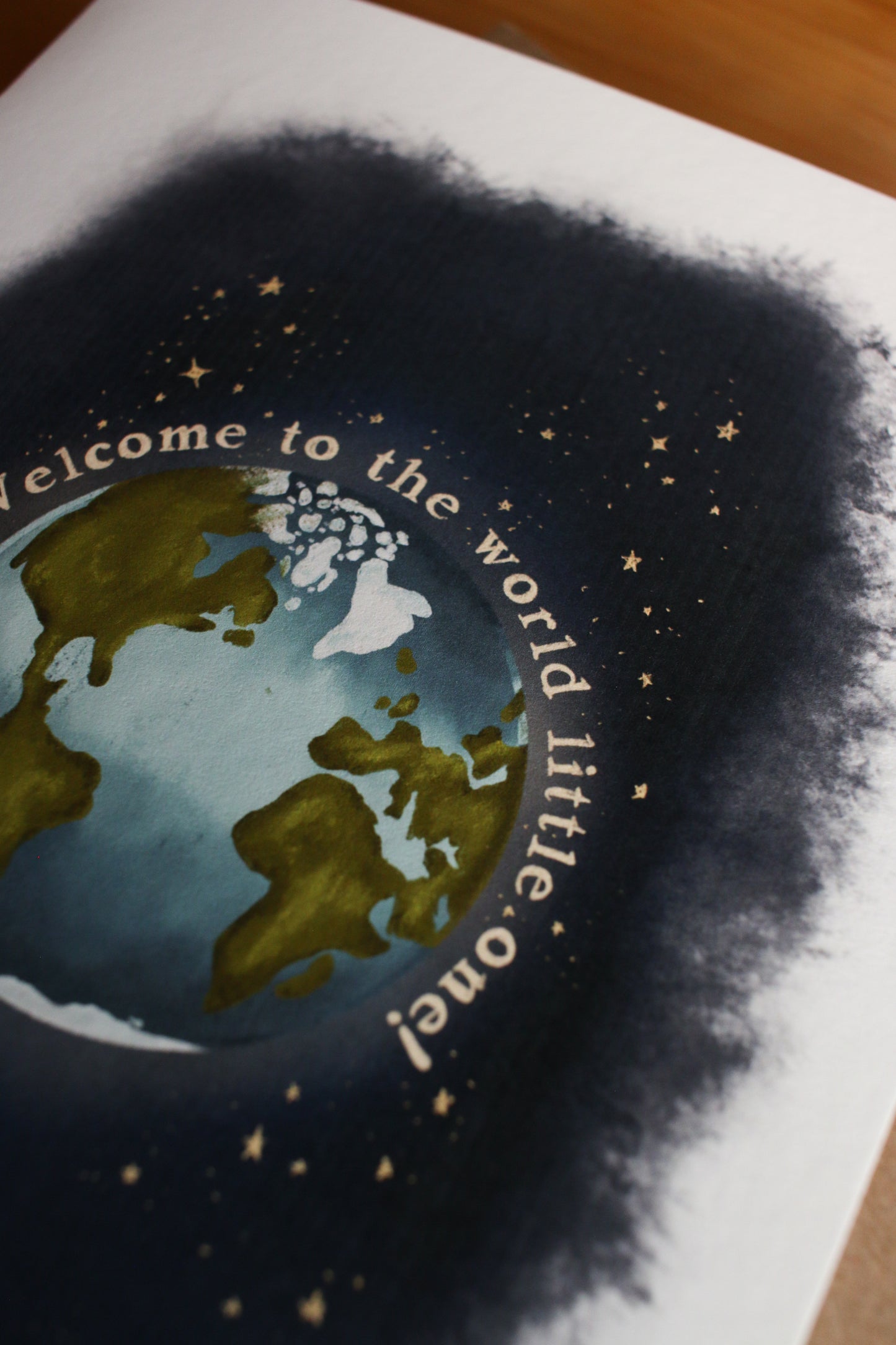 Welcome to the World Little One - Greeting Card