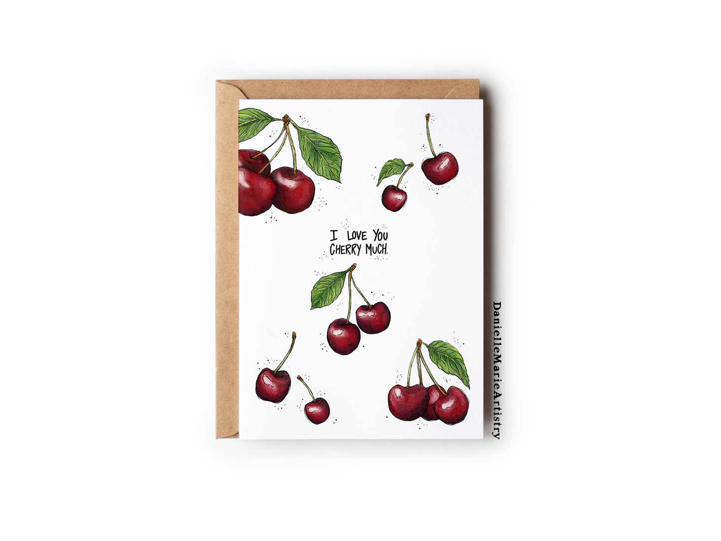 I Love You Cherry Much! - Greeting Card
