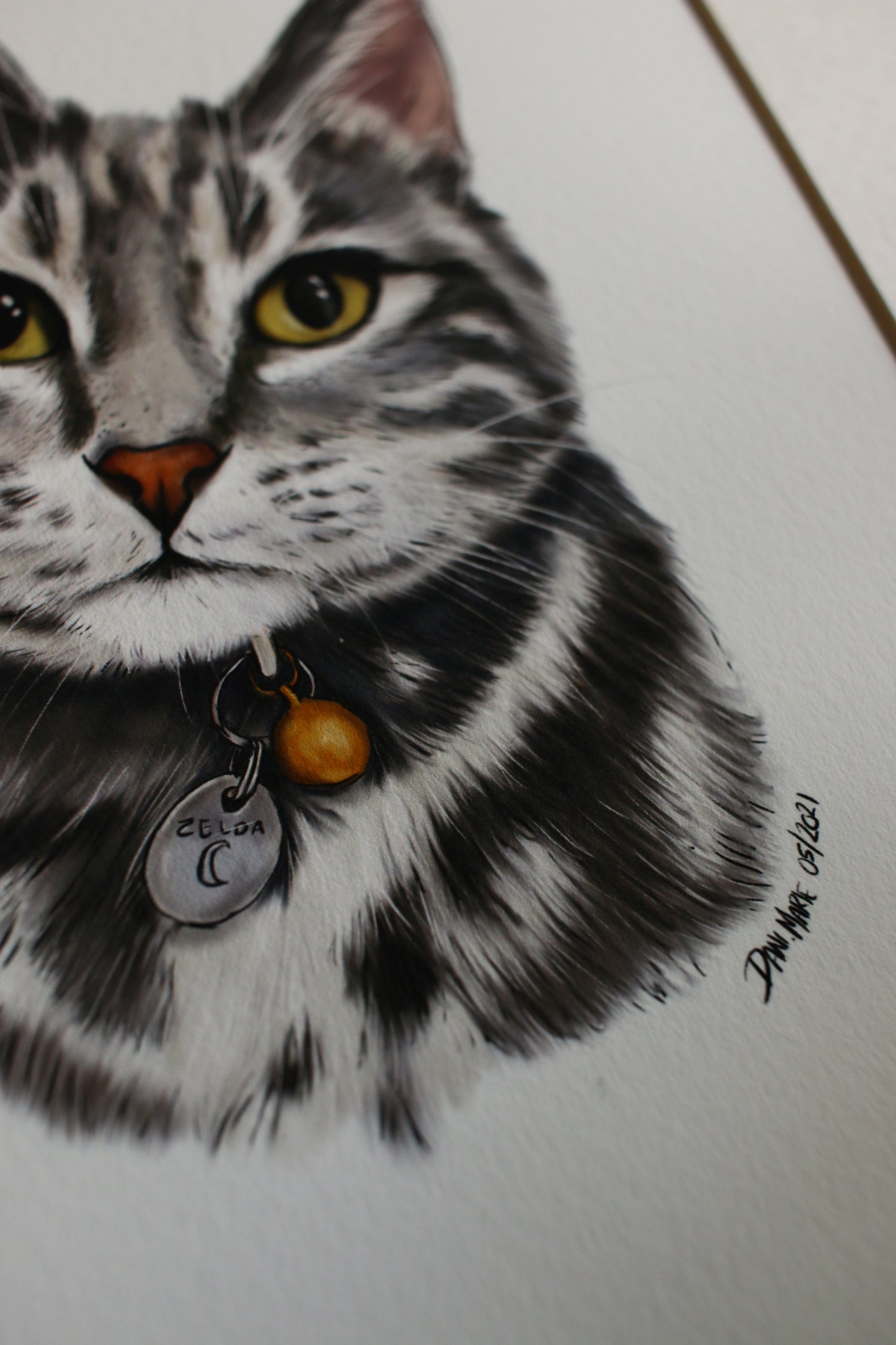 Pet Portrait - 8x10 Digital Painting