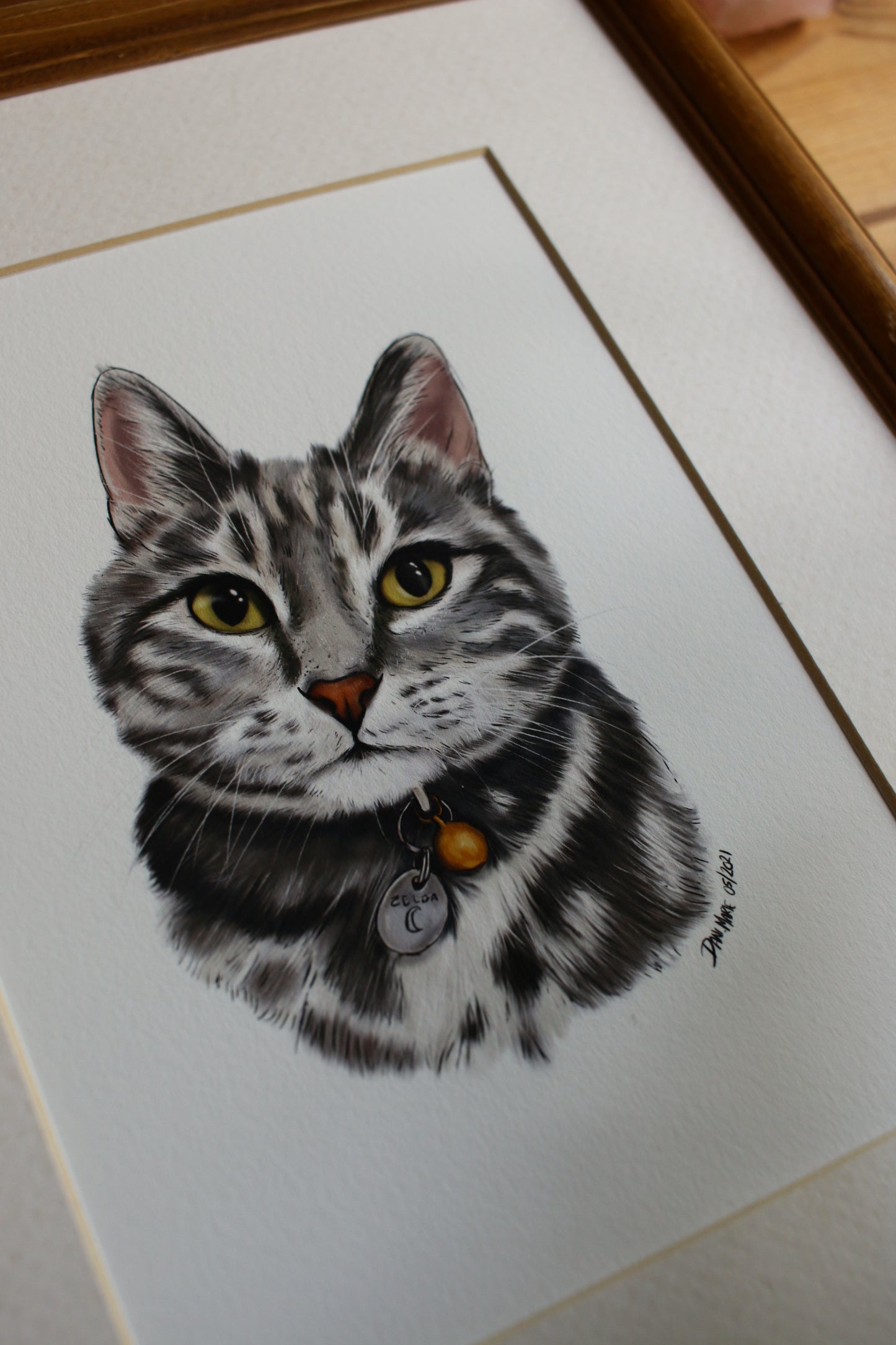Pet Portrait - 8x10 Digital Painting