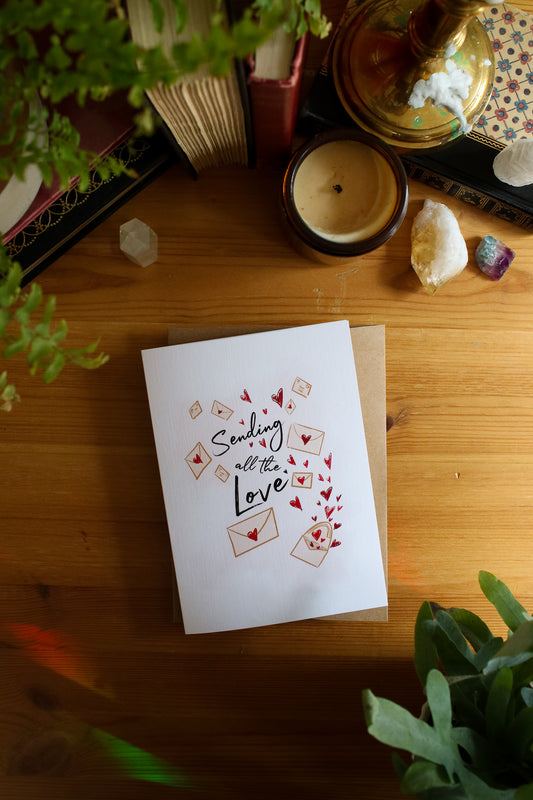 Sending Love - Greeting Card