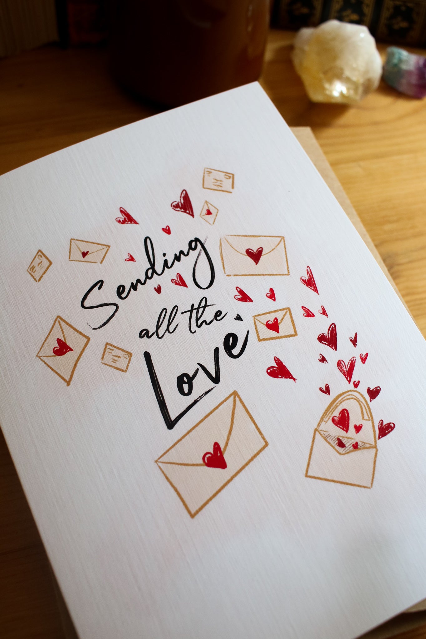 Sending Love - Greeting Card