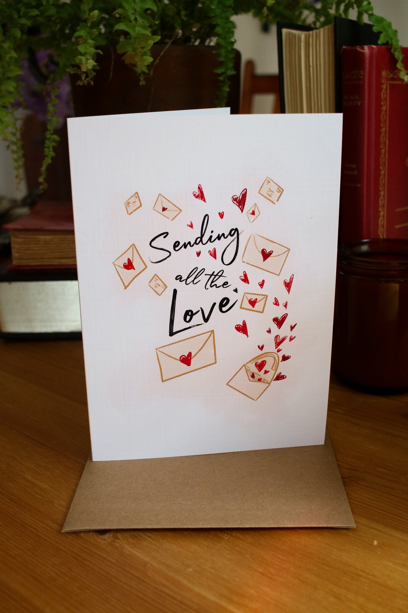 Sending Love - Greeting Card