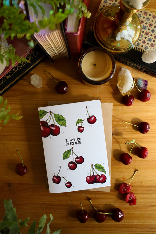 I Love You Cherry Much! - Greeting Card