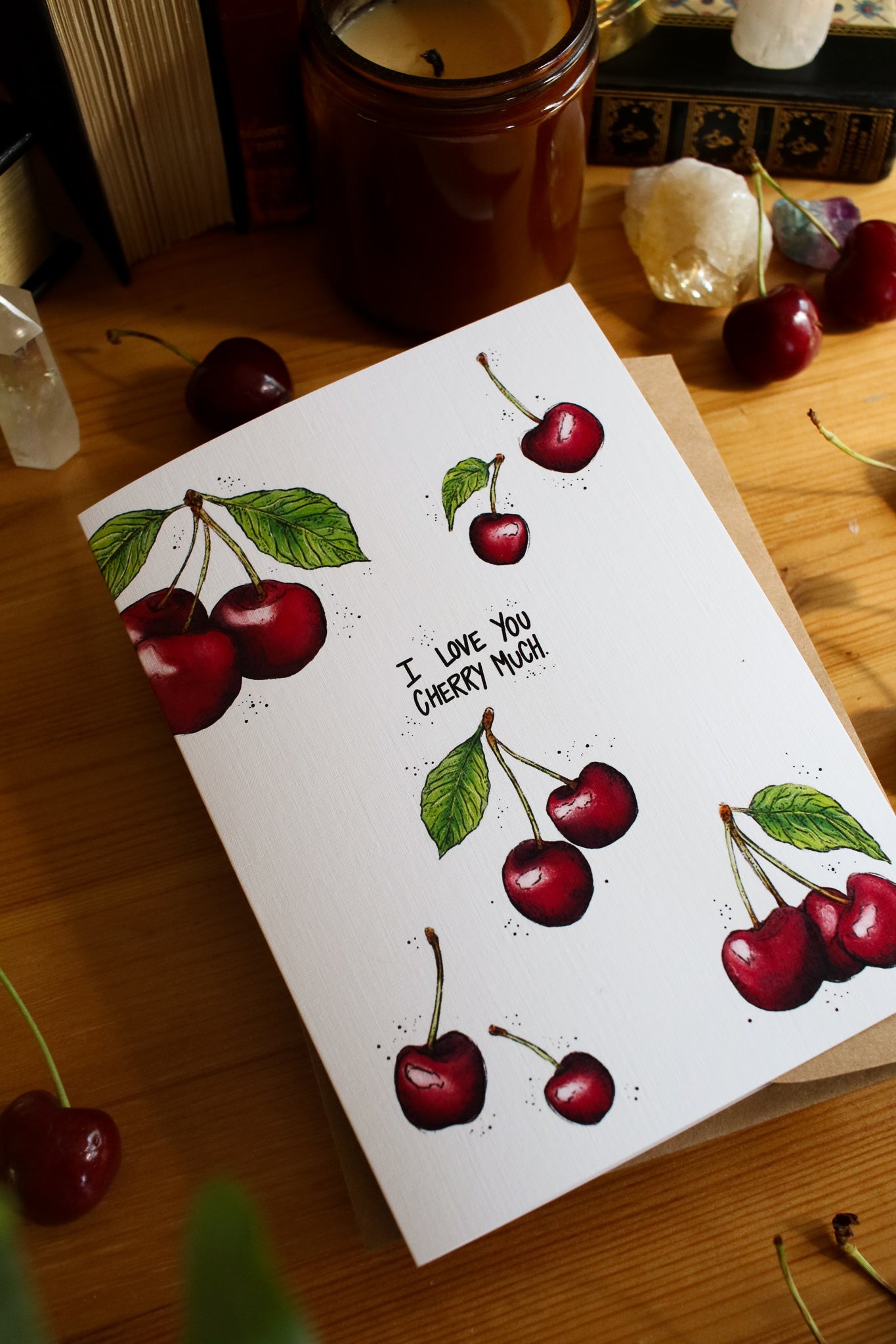 I Love You Cherry Much! - Greeting Card
