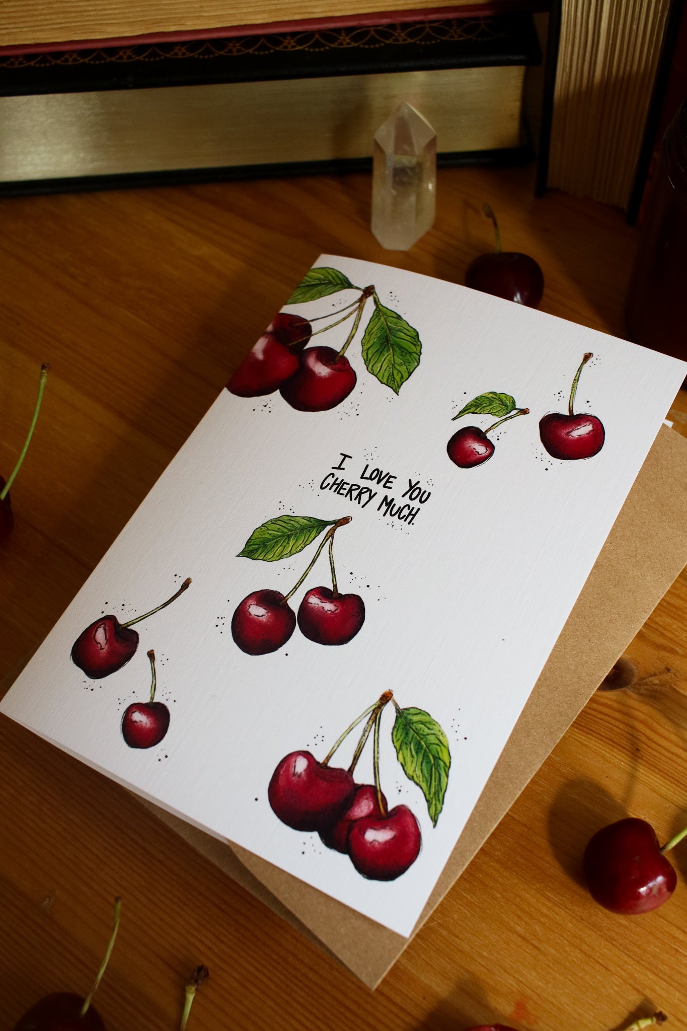 I Love You Cherry Much! - Greeting Card