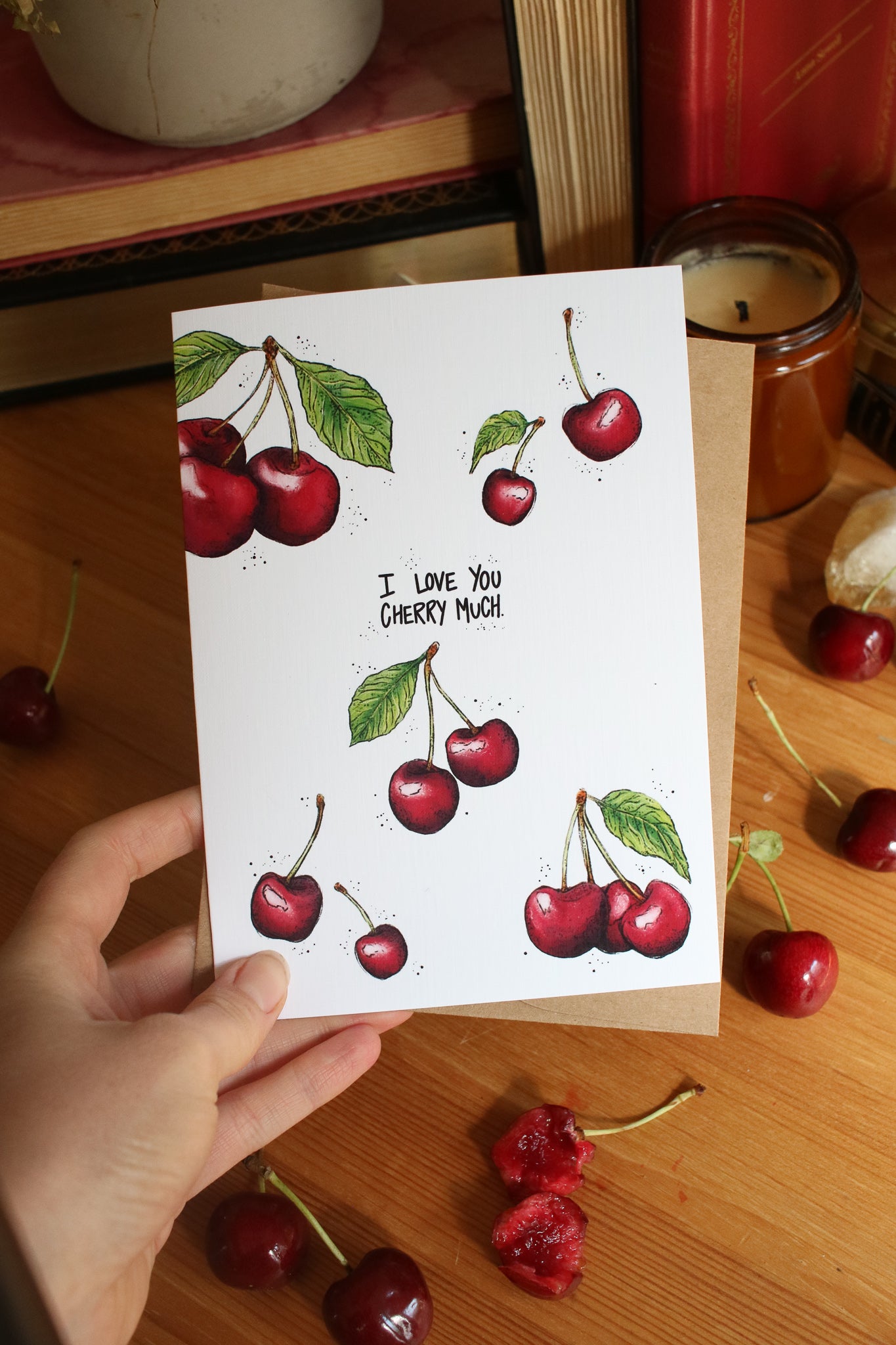 I Love You Cherry Much! - Greeting Card