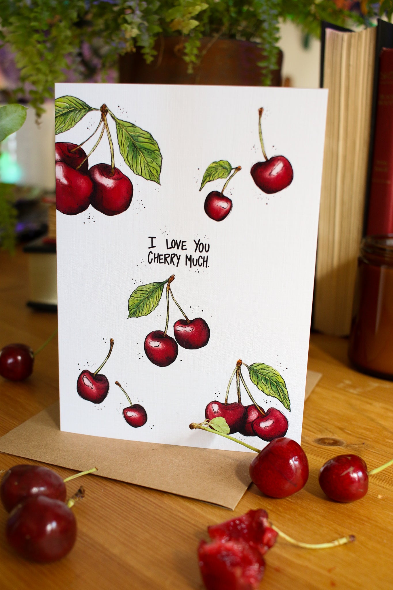 I Love You Cherry Much! - Greeting Card
