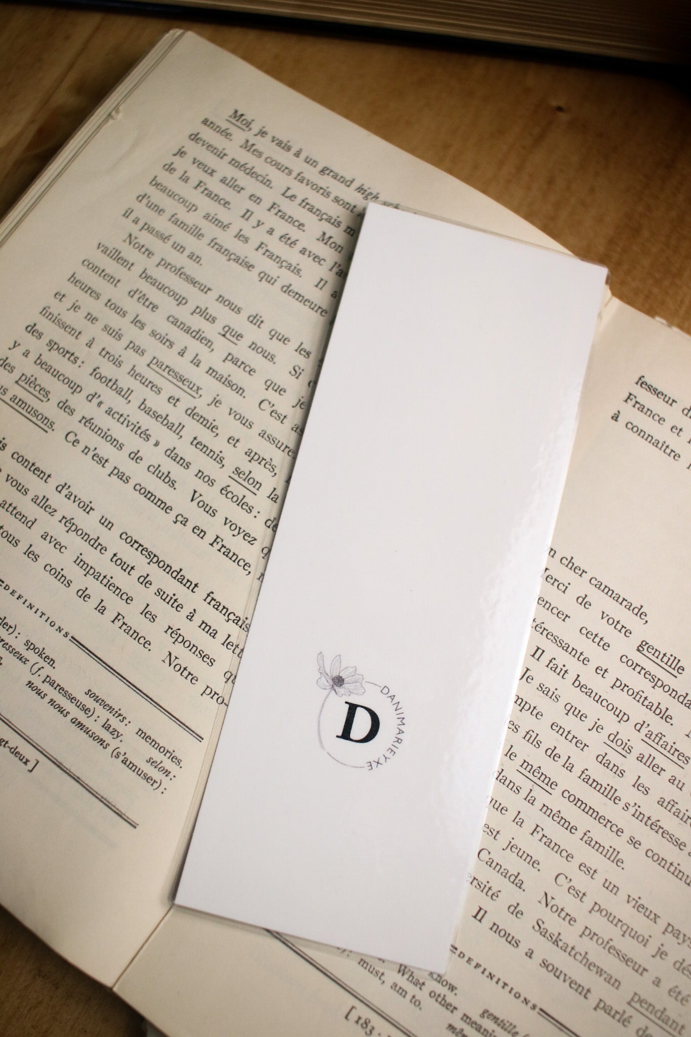 SECONDS - Moon Phase Bookmark