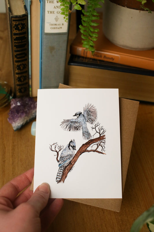 Blue Jays - SMALL Greeting Card