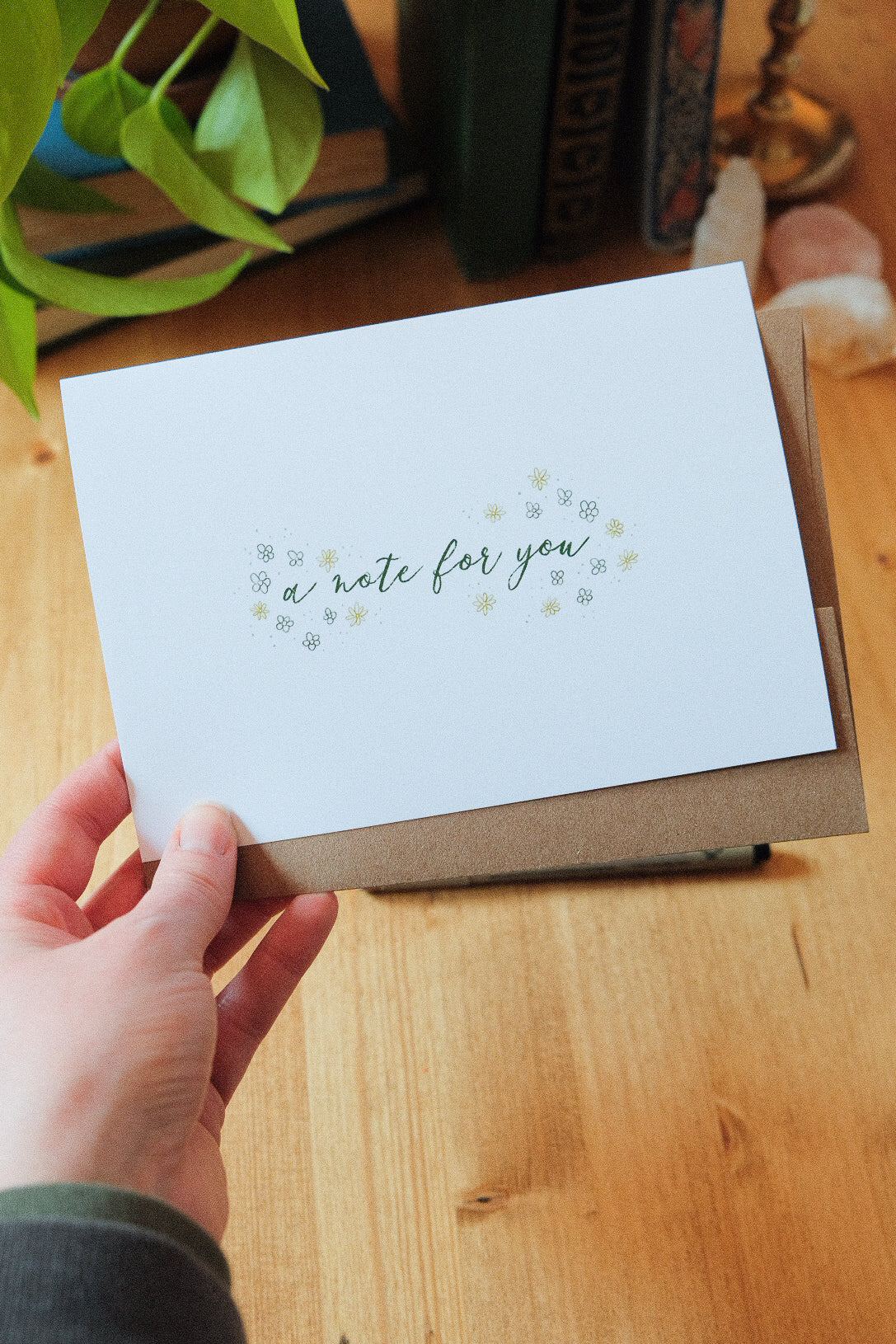 A Note for You - Greeting Card