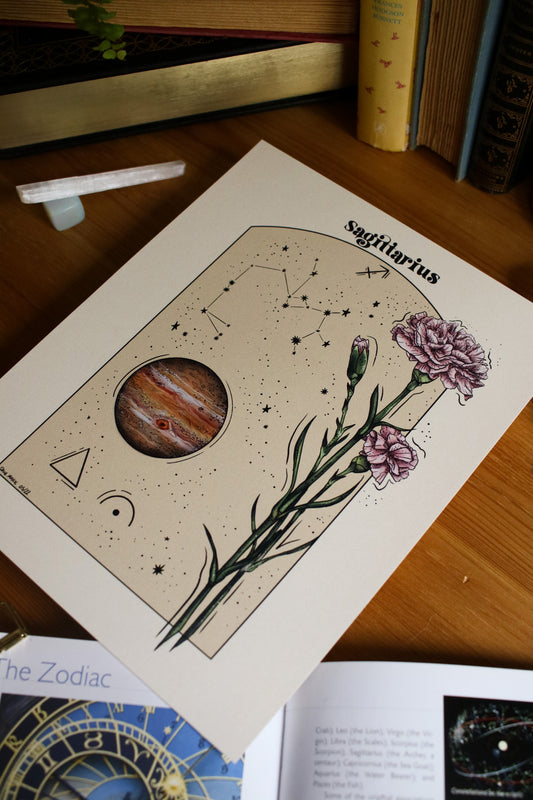 Sagittarius - Astrology Infographic