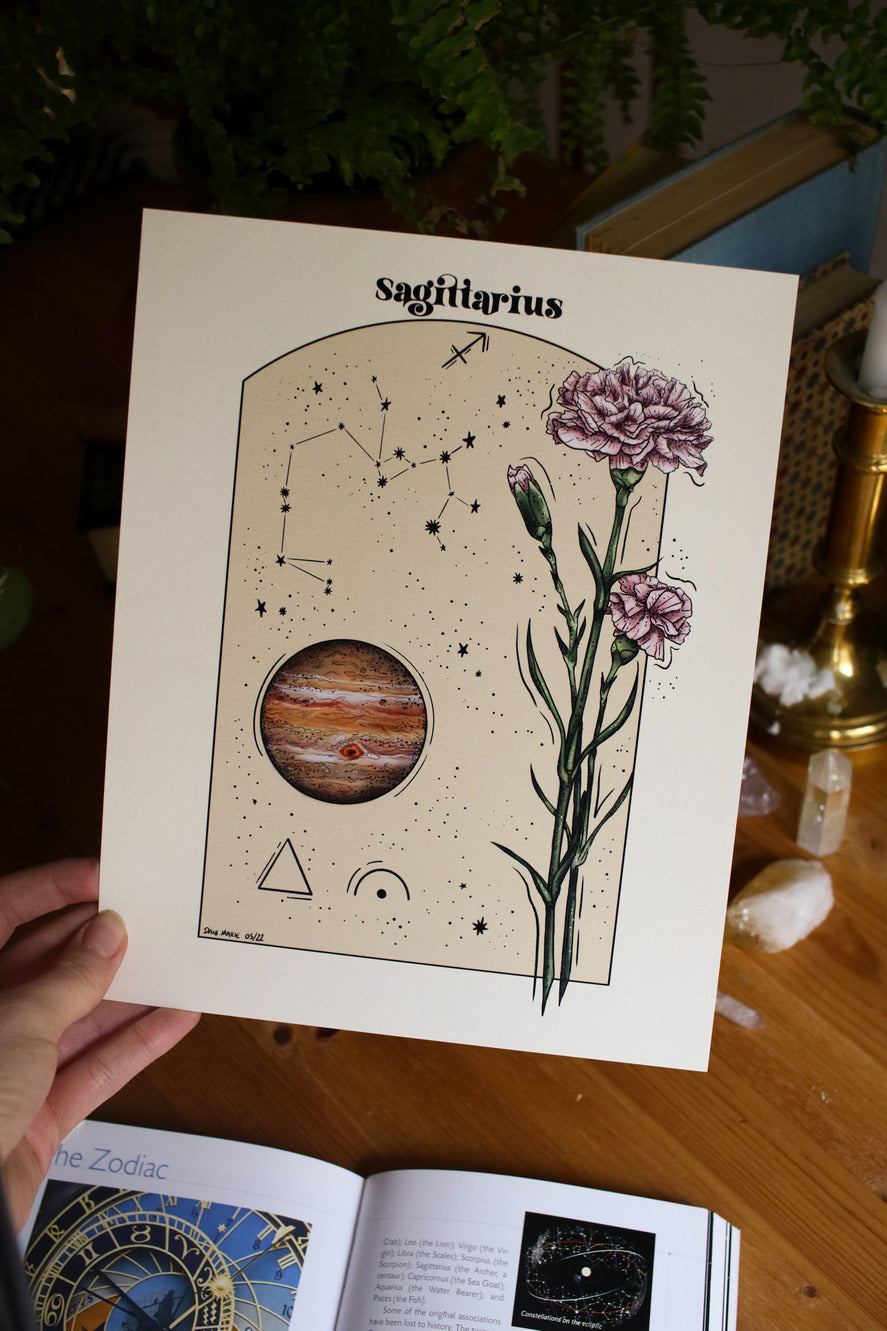 Sagittarius - Astrology Infographic