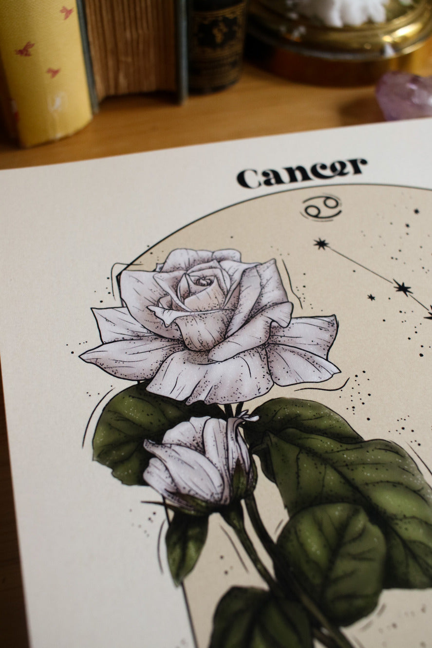 Cancer - Astrology Infographic