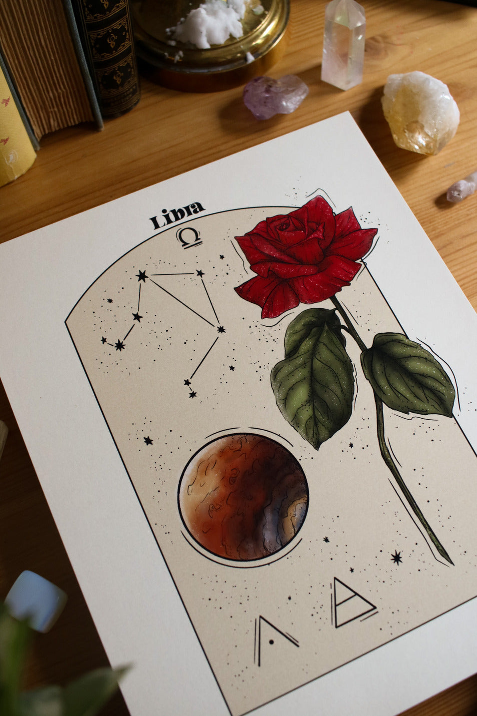 Libra - Astrology Infographic
