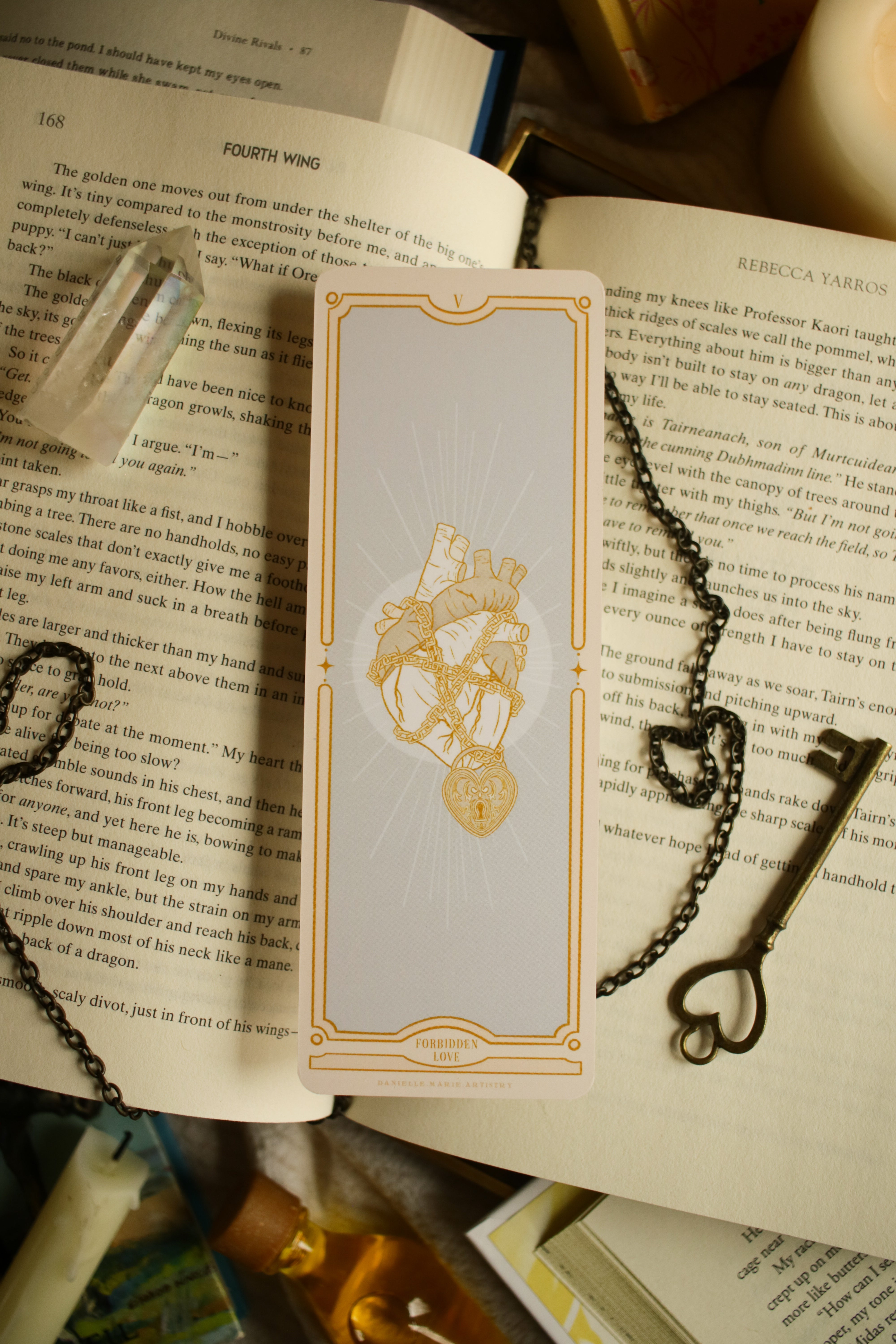 Forbidden Love - Book Trope Bookmark