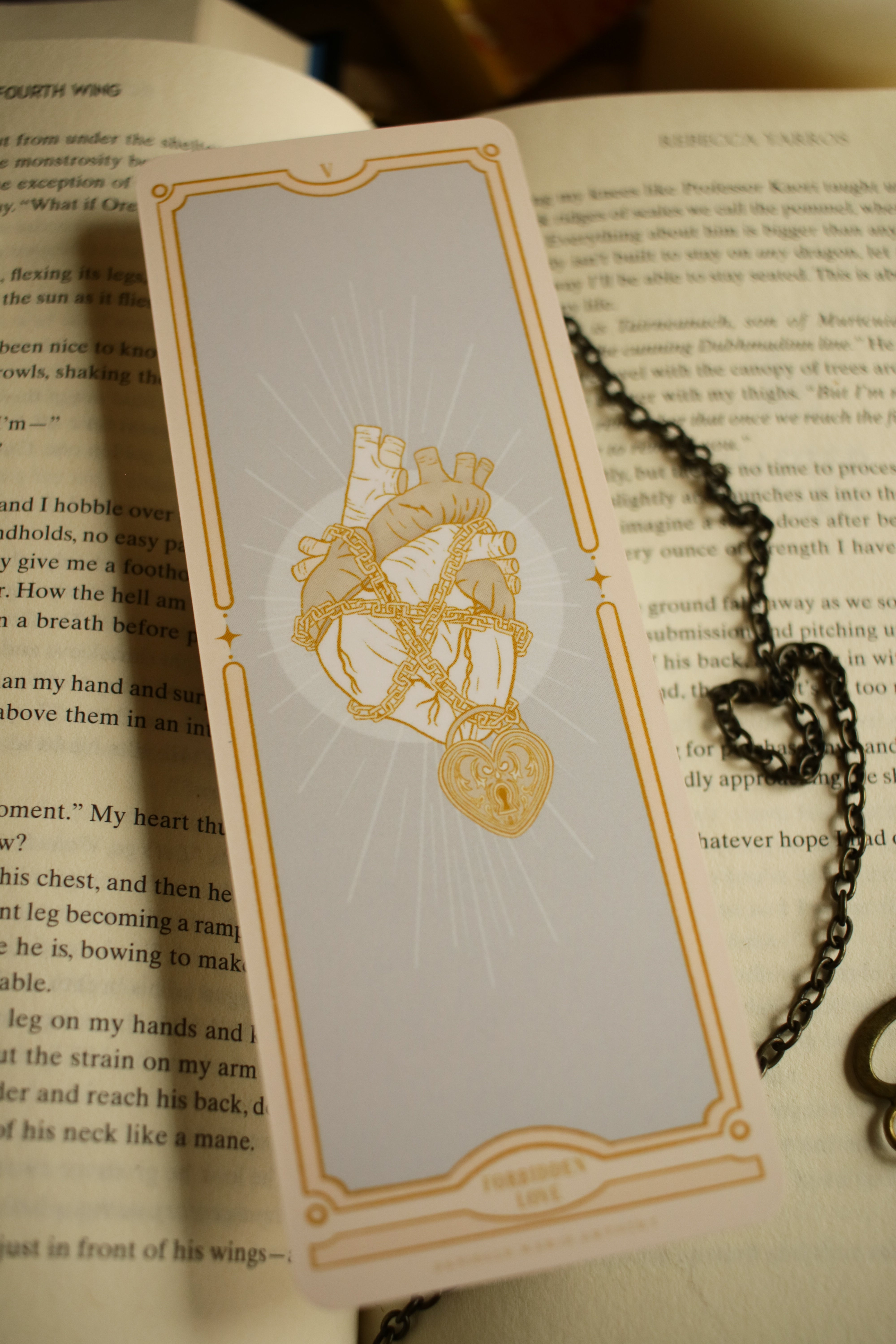 Forbidden Love - Book Trope Bookmark