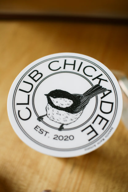Club Chickadee - Sticker