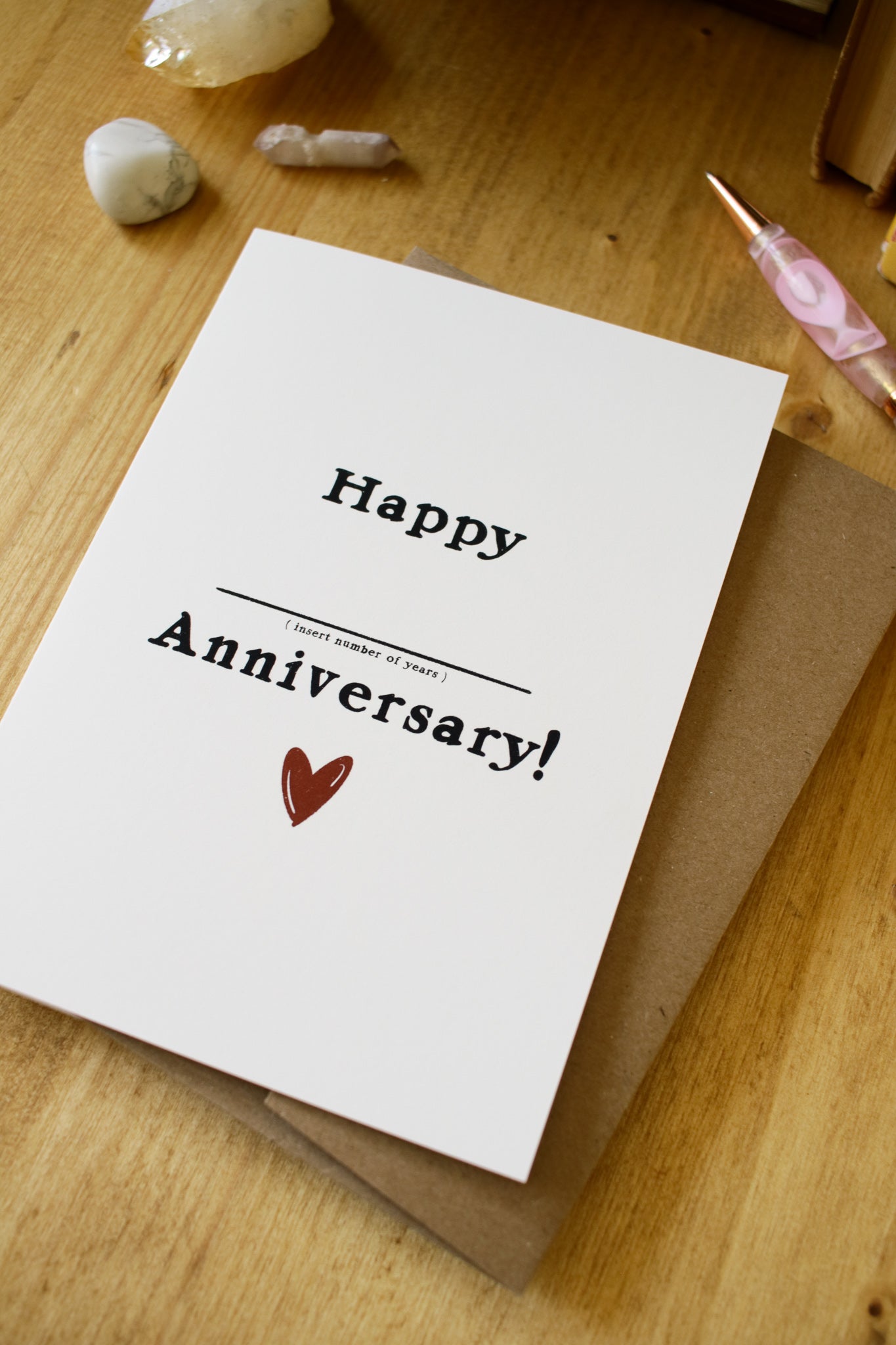 Happy Anniversary (Fill in the Year) - Greeting Card