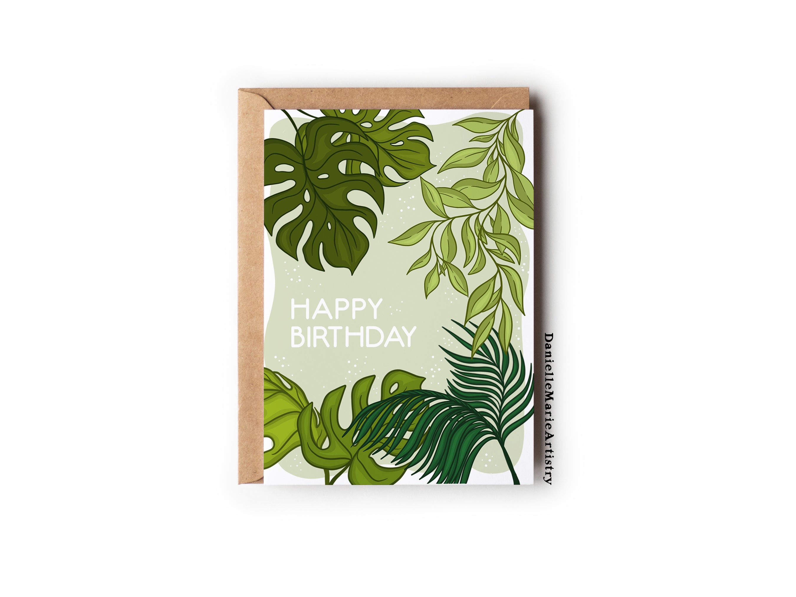 Happy Birthday - Plant Lover - Greeting Card