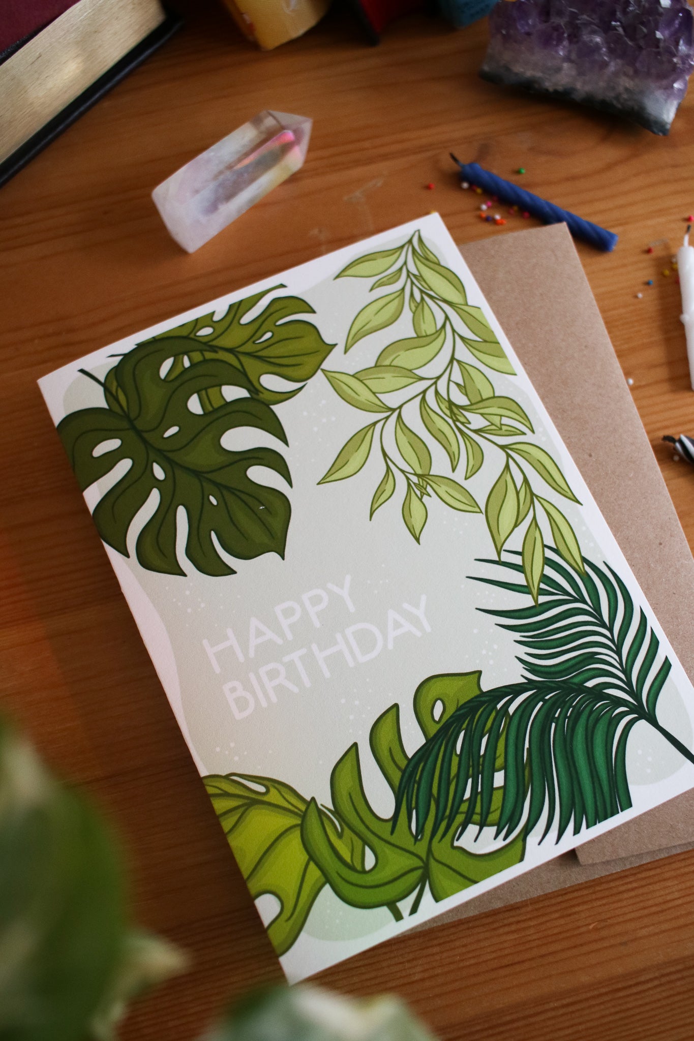 Happy Birthday - Plant Lover - Greeting Card