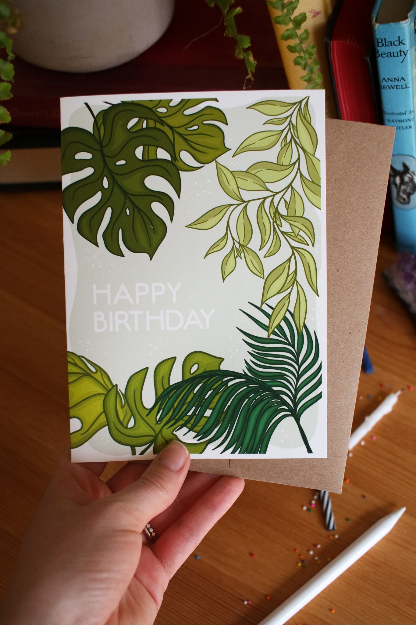 Happy Birthday - Plant Lover - Greeting Card