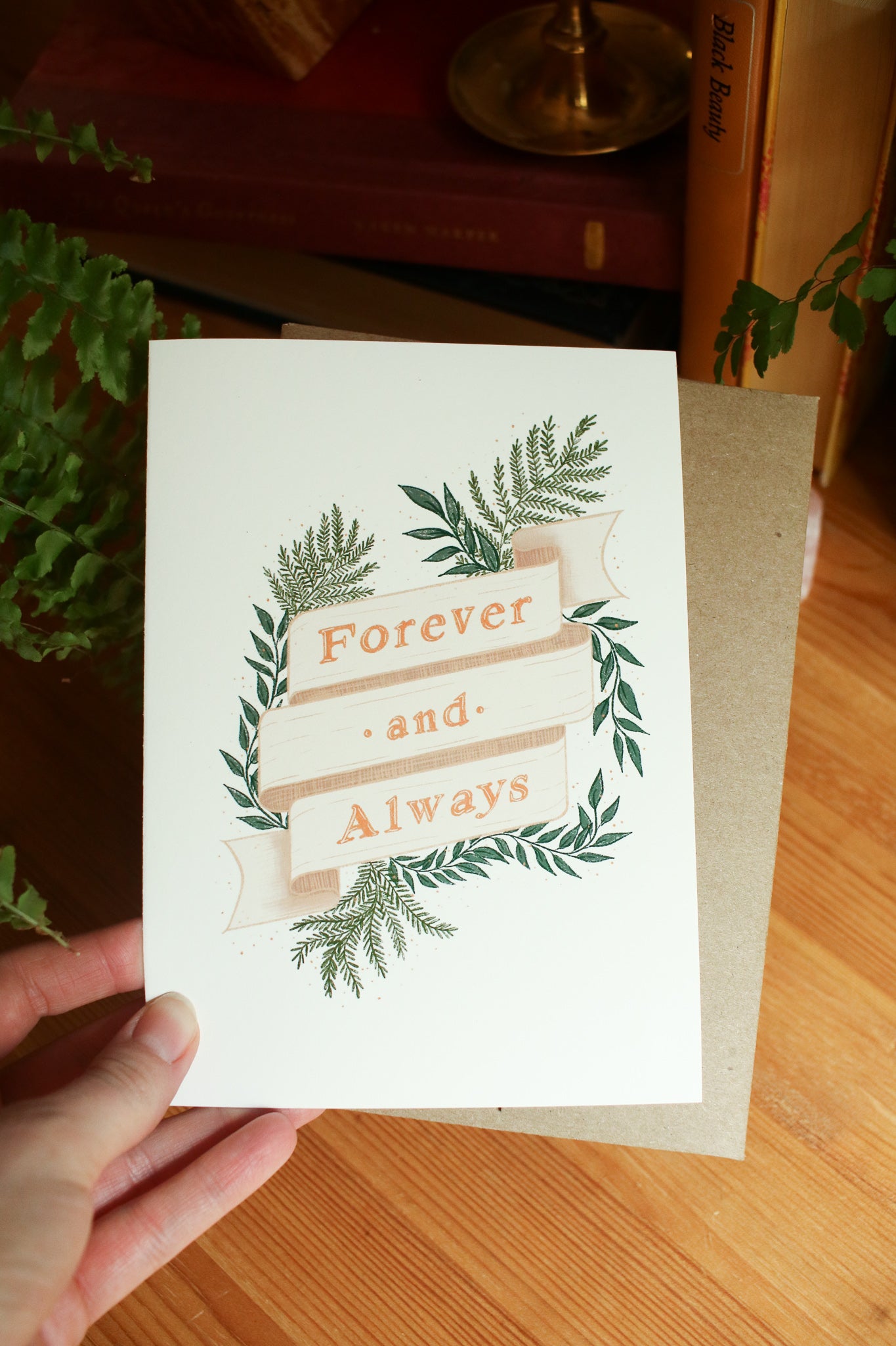 Forever and Always - Greeting Card