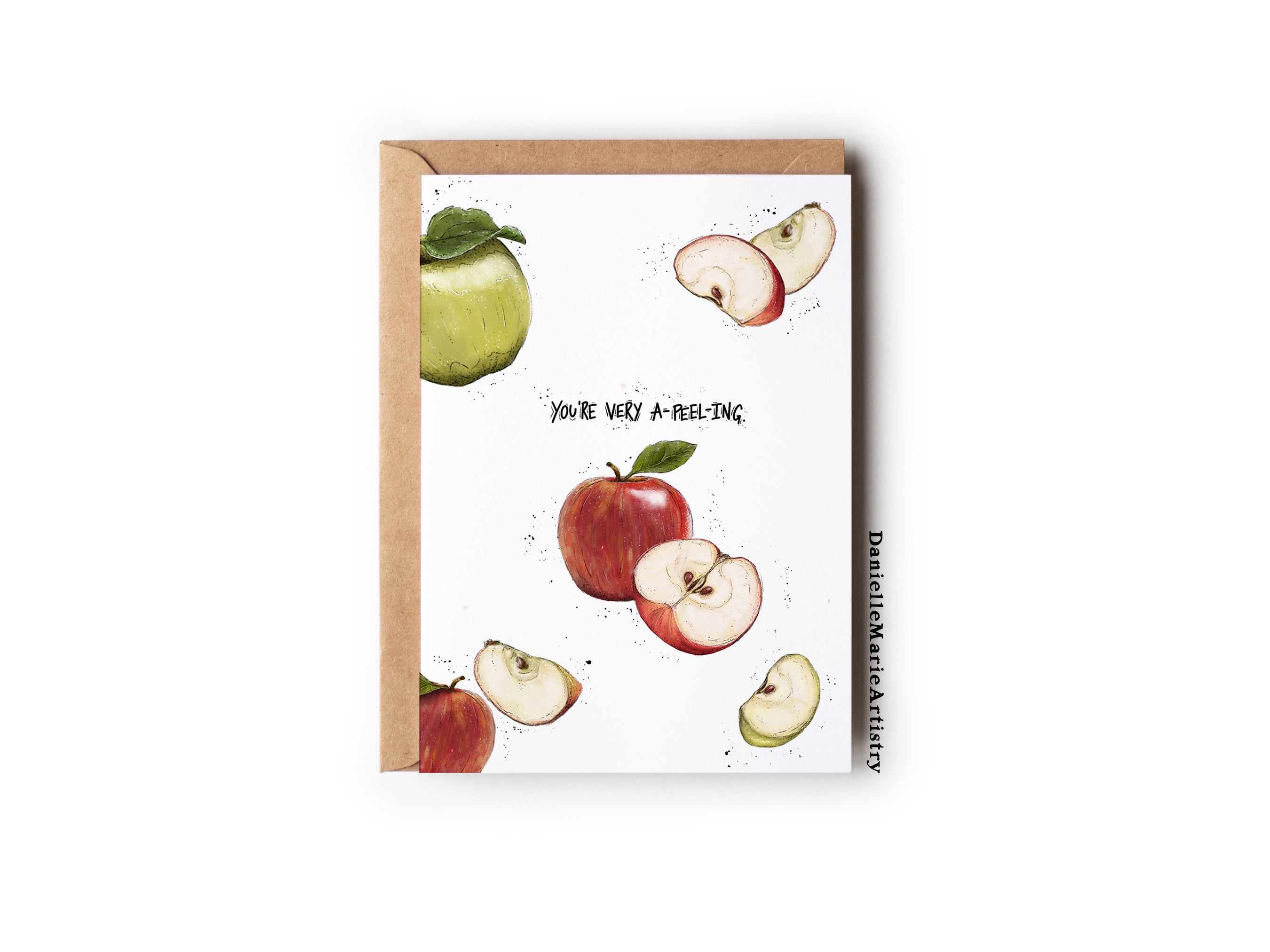 You're Very A-Peeling - Greeting Card