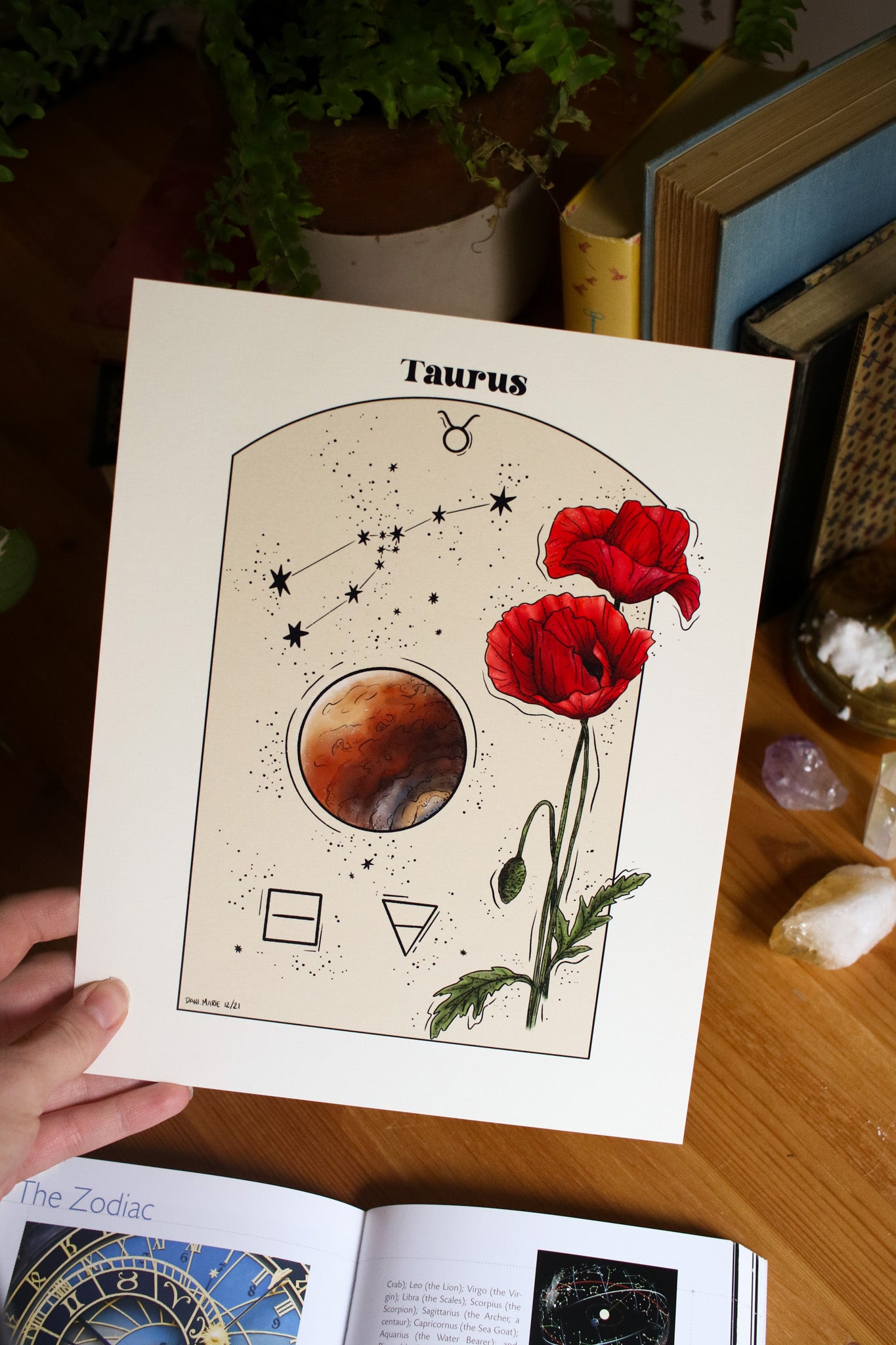 Taurus - Astrology Infographic