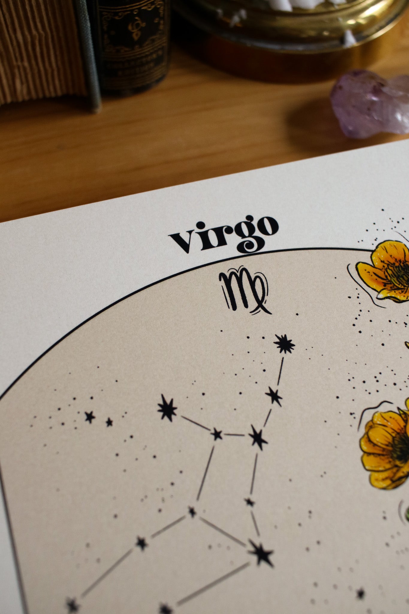 Virgo - Astrology Infographic