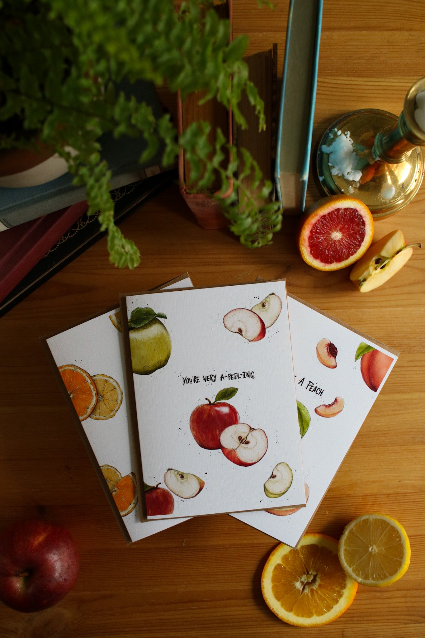 Fruity 3-Pack of Greeting Card