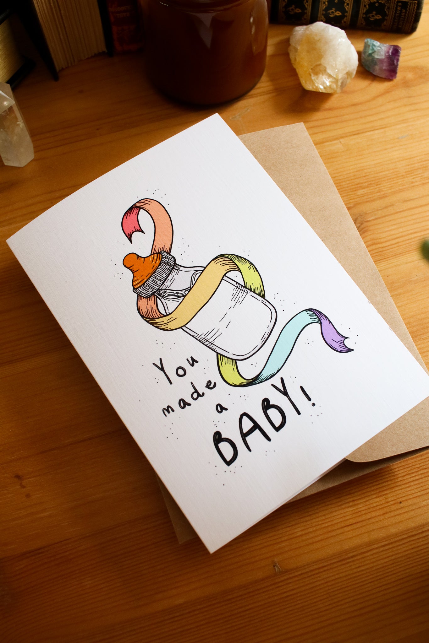 You Made a Baby! - Greeting Card
