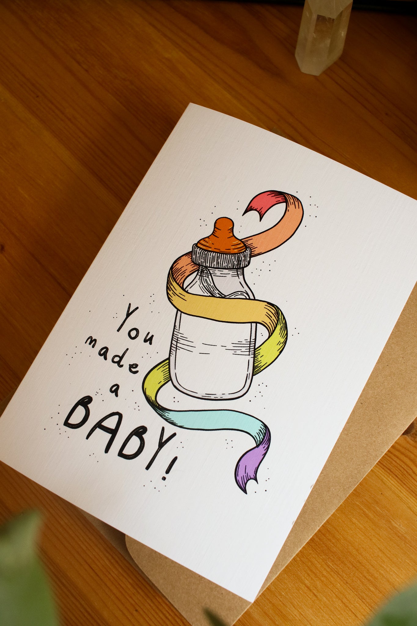 You Made a Baby! - Greeting Card