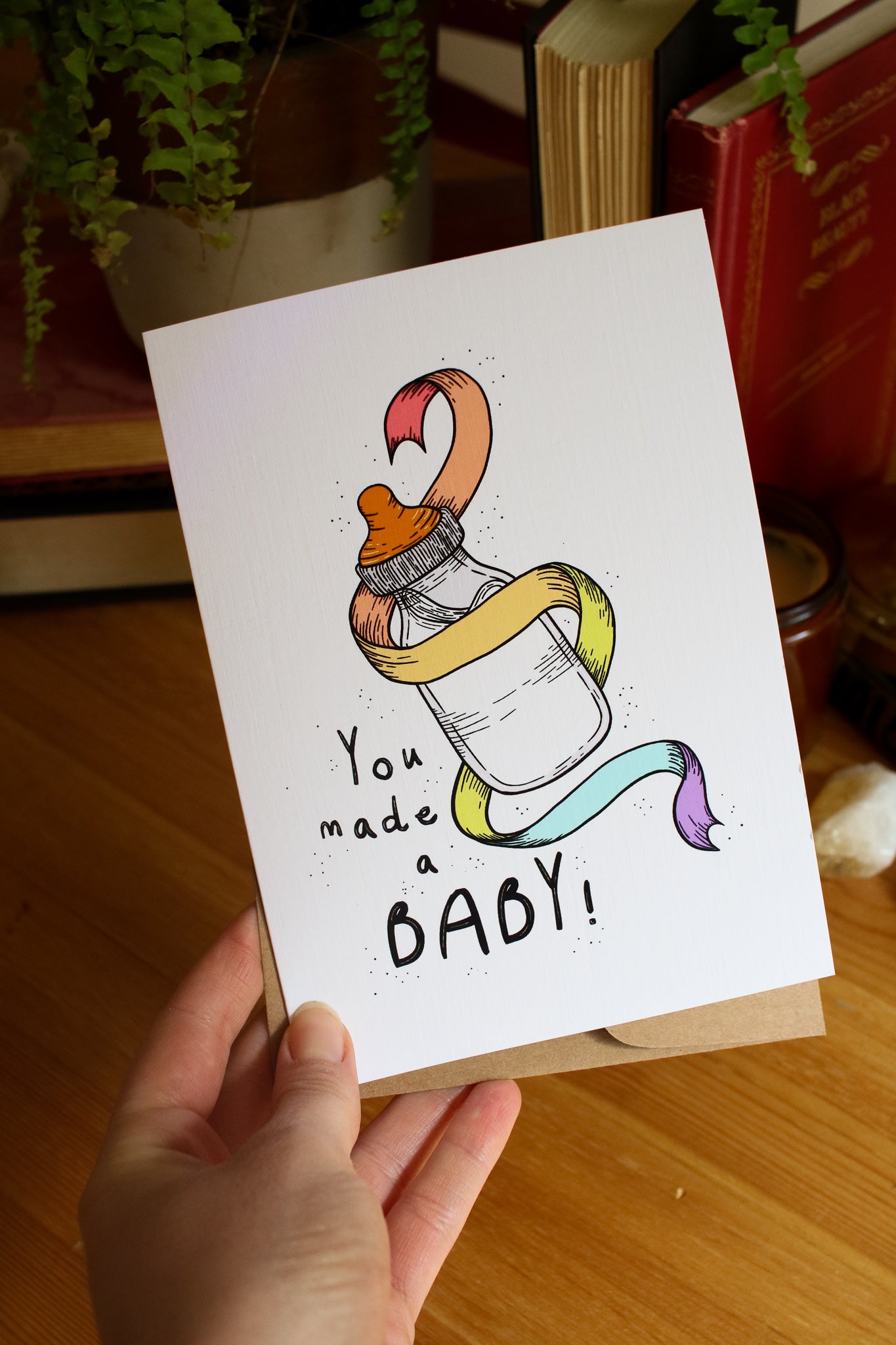 You Made a Baby! - Greeting Card