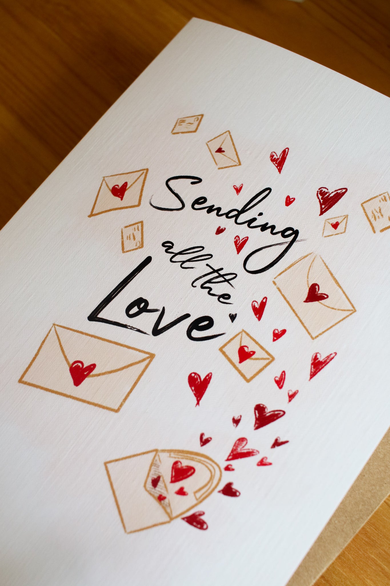 Sending Love - Greeting Card