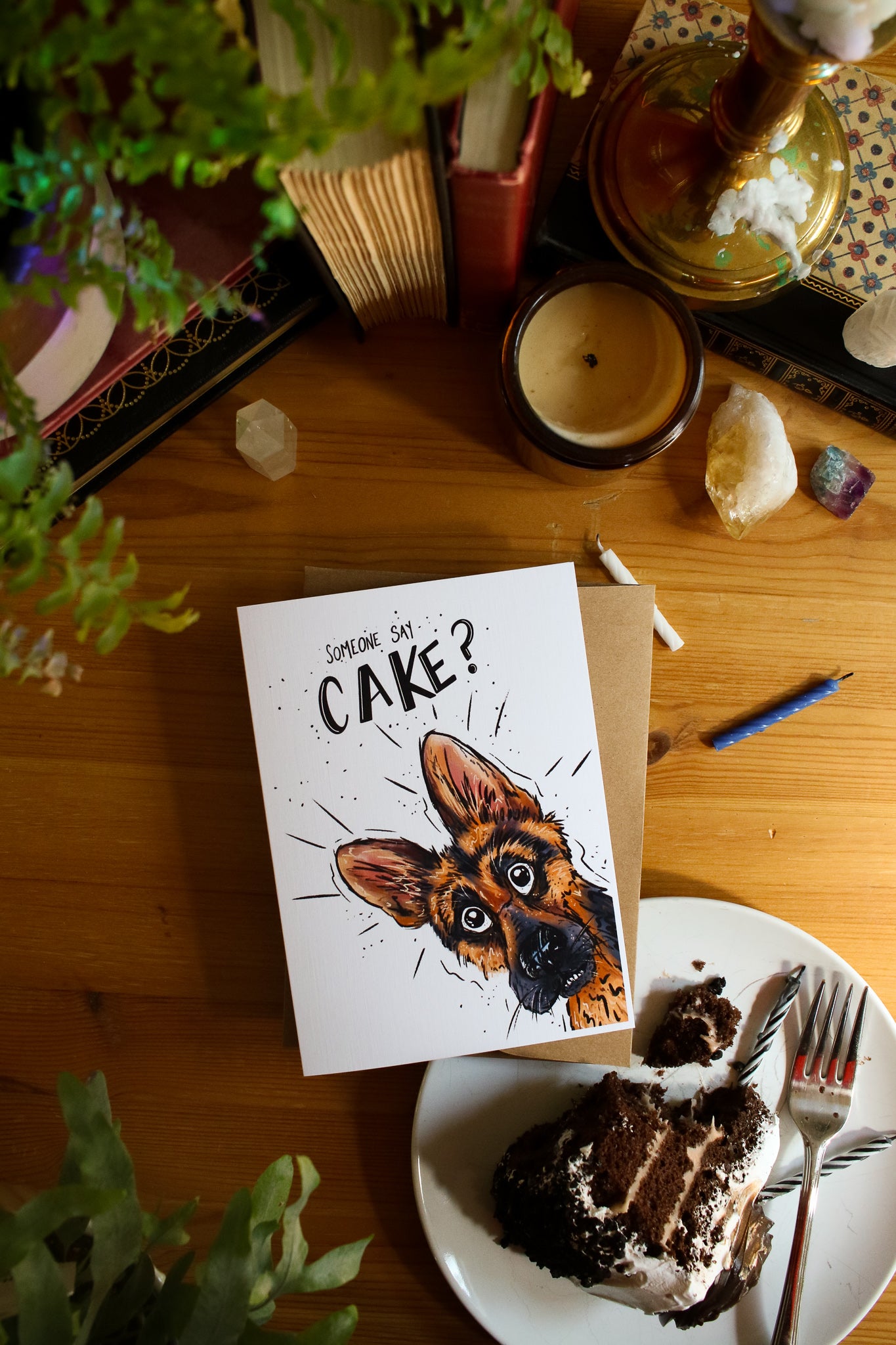 Where's the Cake?! - Greeting Card