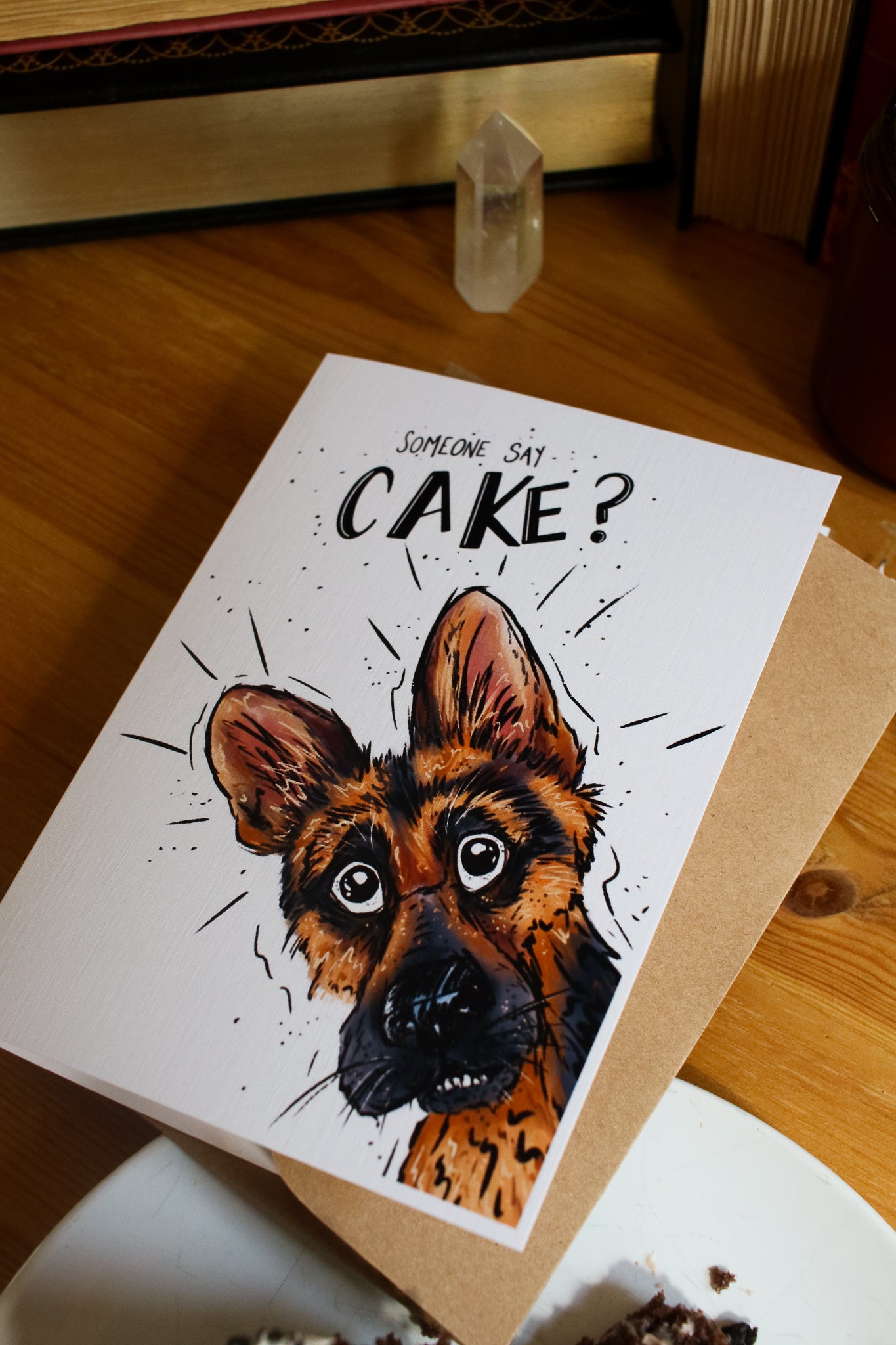Where's the Cake?! - Greeting Card