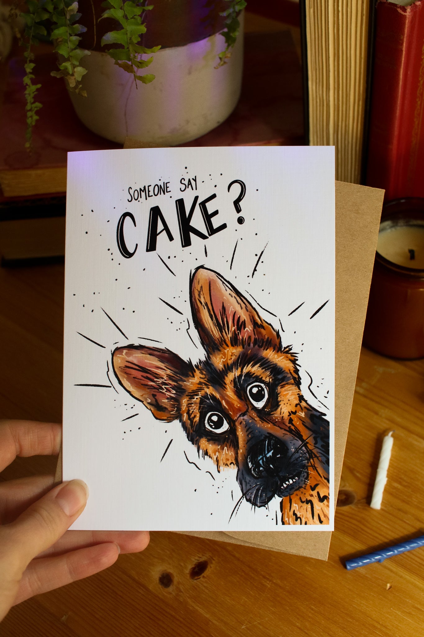 Where's the Cake?! - Greeting Card