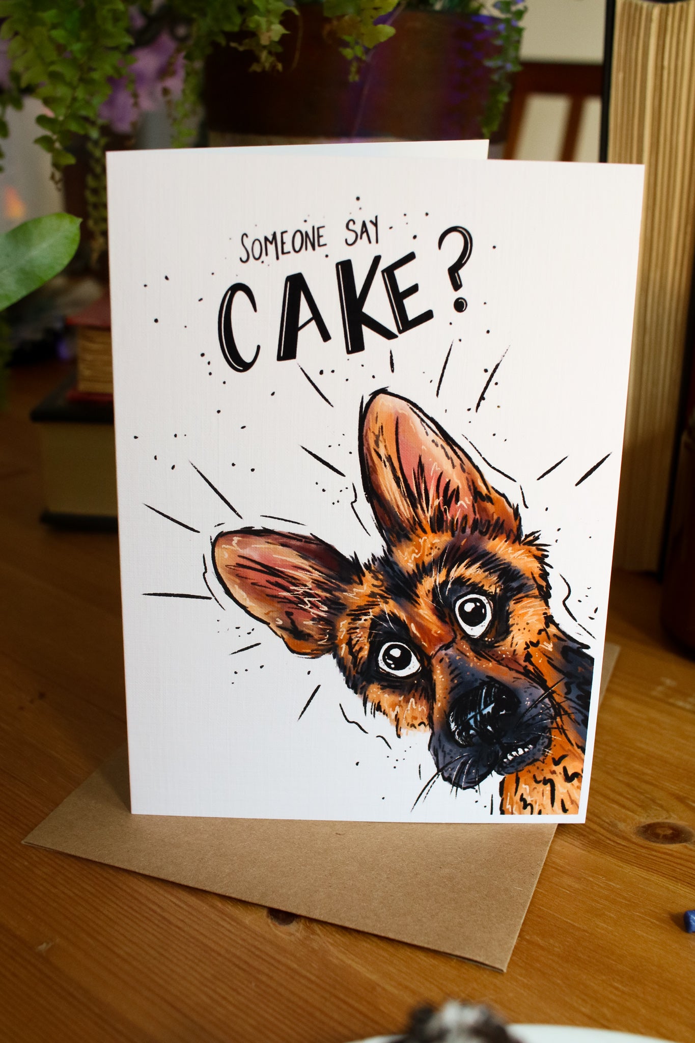 Where's the Cake?! - Greeting Card
