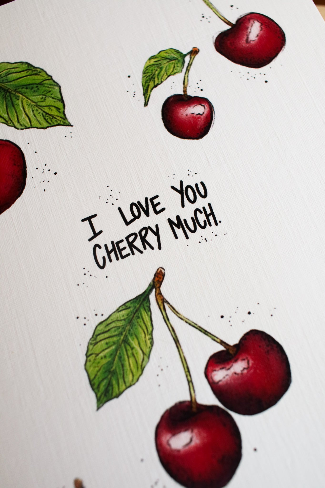 I Love You Cherry Much! - Greeting Card