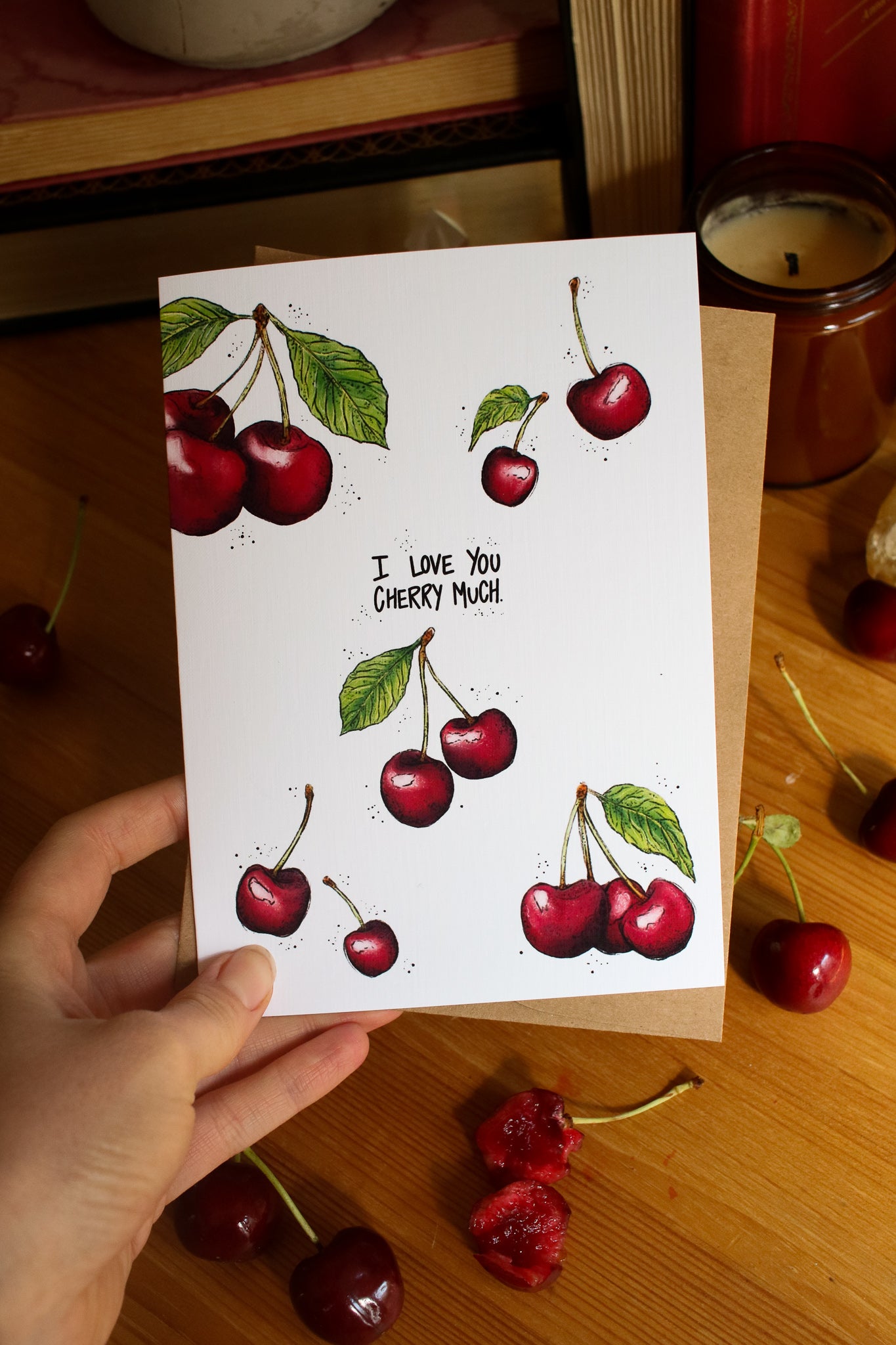 I Love You Cherry Much! - Greeting Card