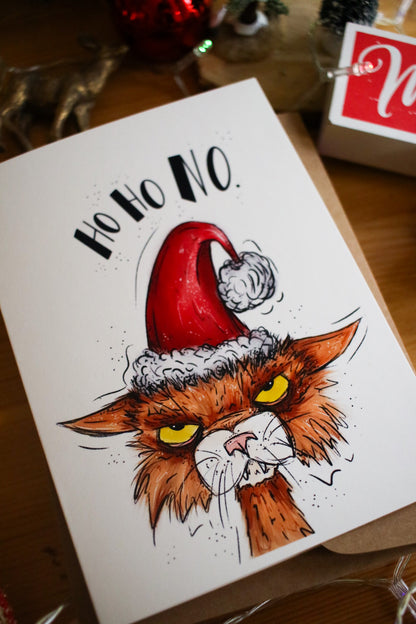 HO HO NO! - Greeting Card