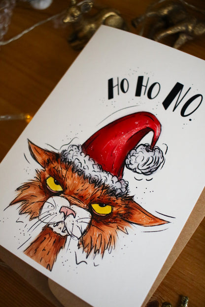 HO HO NO! - Greeting Card